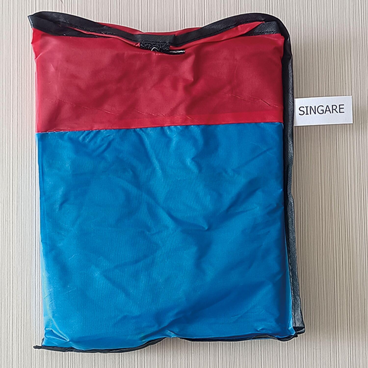 SINGARE Large Octopus Kites, Long Tail Beautiful Easy Flyer Beach Kites, Good Kite for Kids and Adults Easy to Fly(Red+Blue)