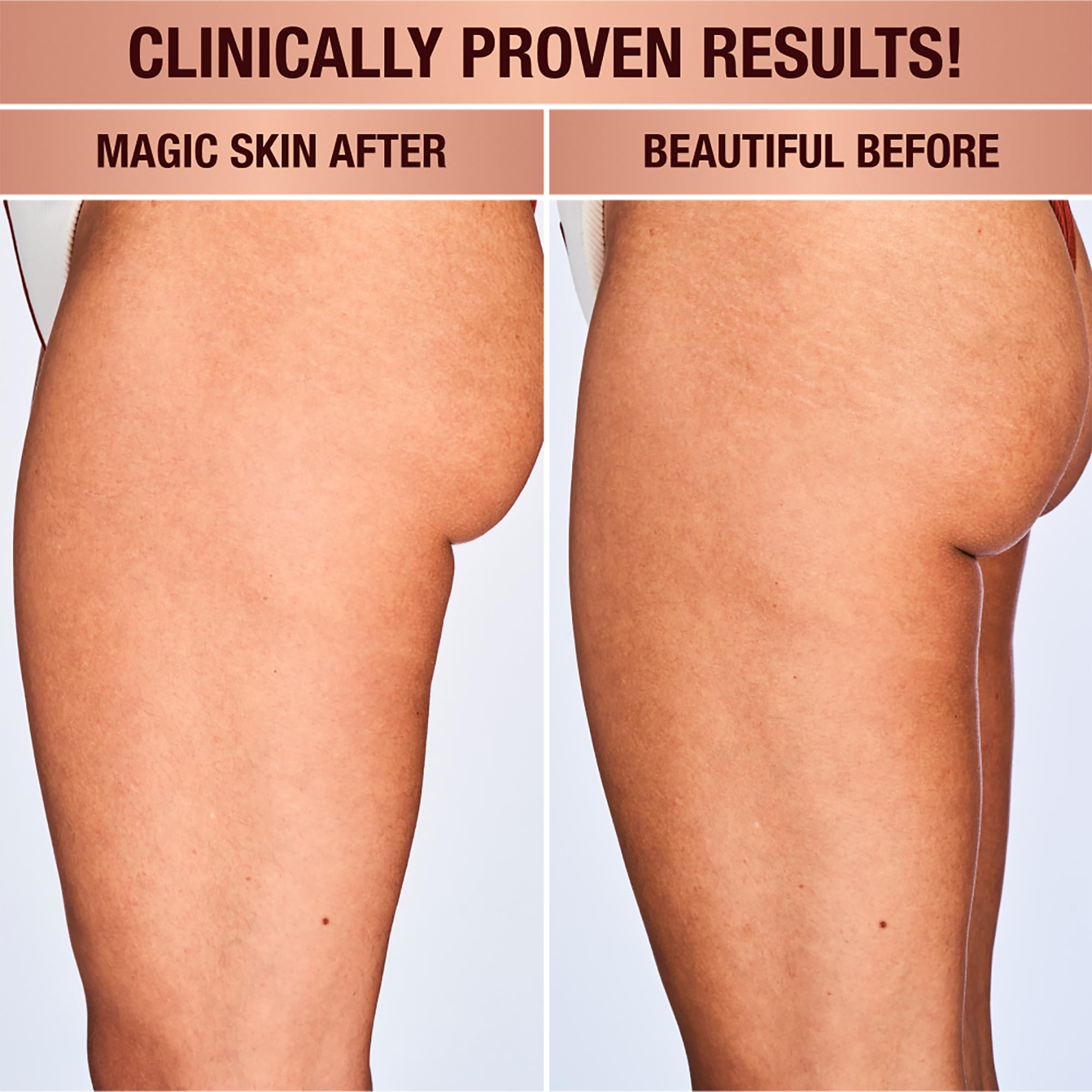 Charlotte Tilbury Magic Body Cream - Skin Tightening Cream for Body Enriched with Caffeine, Hyaluronic Acid & Shea Butter - Nourishes, Smooths & Hydrates Skin (50ml)