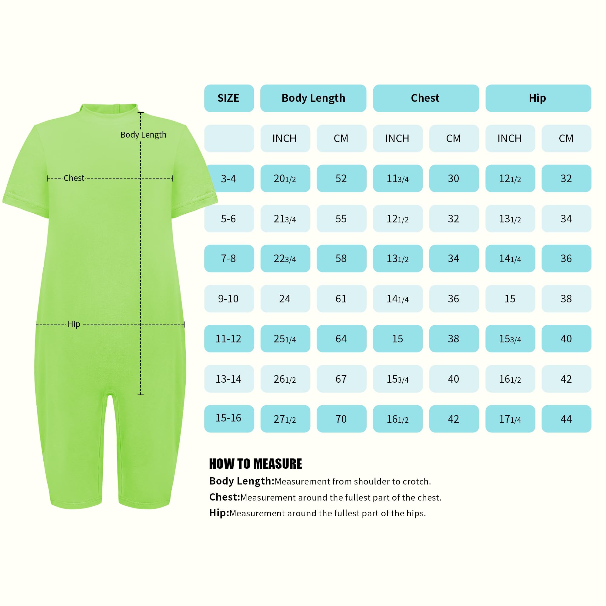EEOST Adaptive Clothing for Kids Special Needs Autism Sensory Jumpsuit Anti-Strip Romper with Back Zipper Sizes 3-16 Years (Lime Green, 7-8 Years Old)