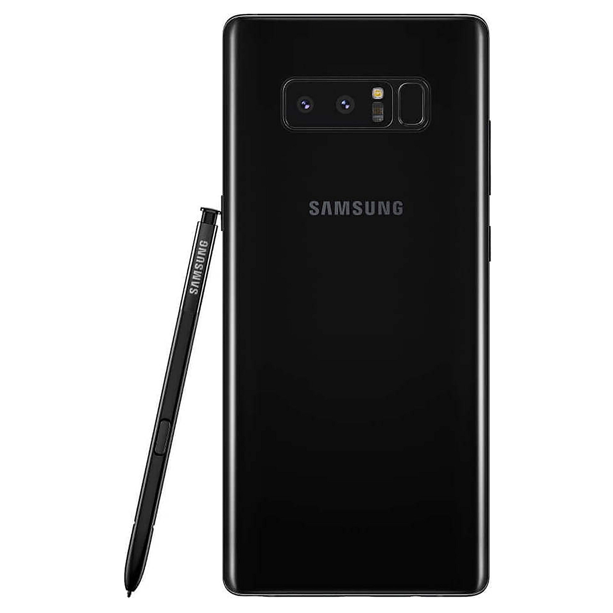 SAMSUNG Galaxy Note 8 64GB Unlocked GSM LTE Android Phone w/ Dual 12 Megapixel Camera - Midnight Black