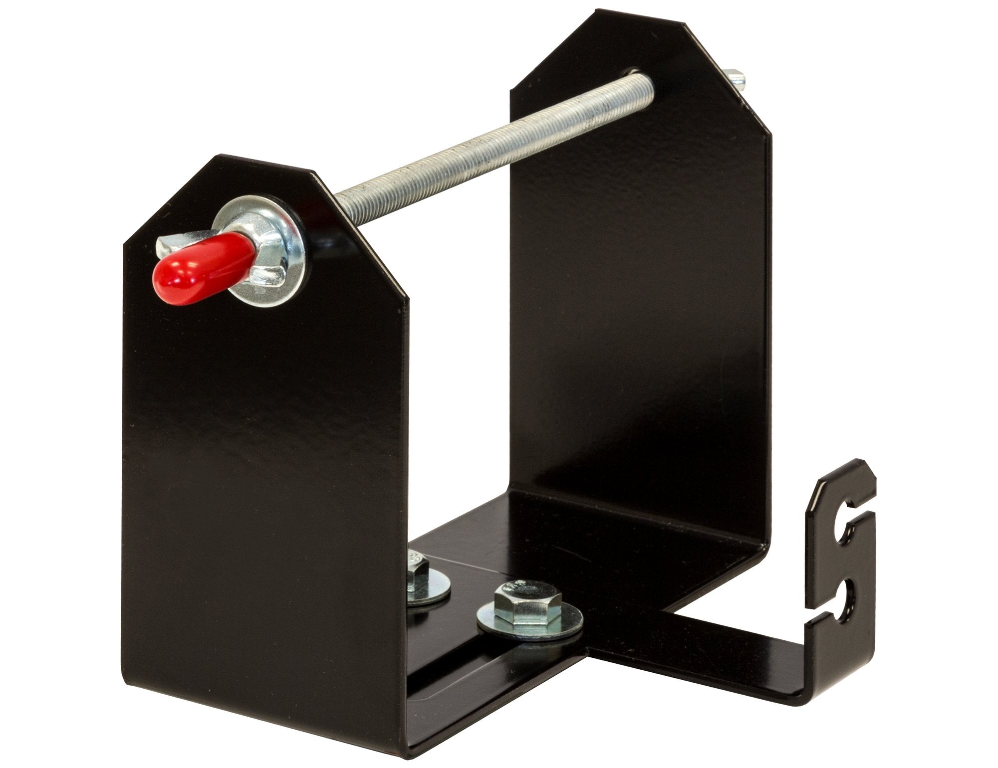 Buyers Products LT40 Weed Wacker Commercial Trimmer Line Holder w/ Mounting Hardware & Low Profile Steel Bracket Supports 3 Pound Spools, Made In The USA, Landscape Trailer Organization Accessories