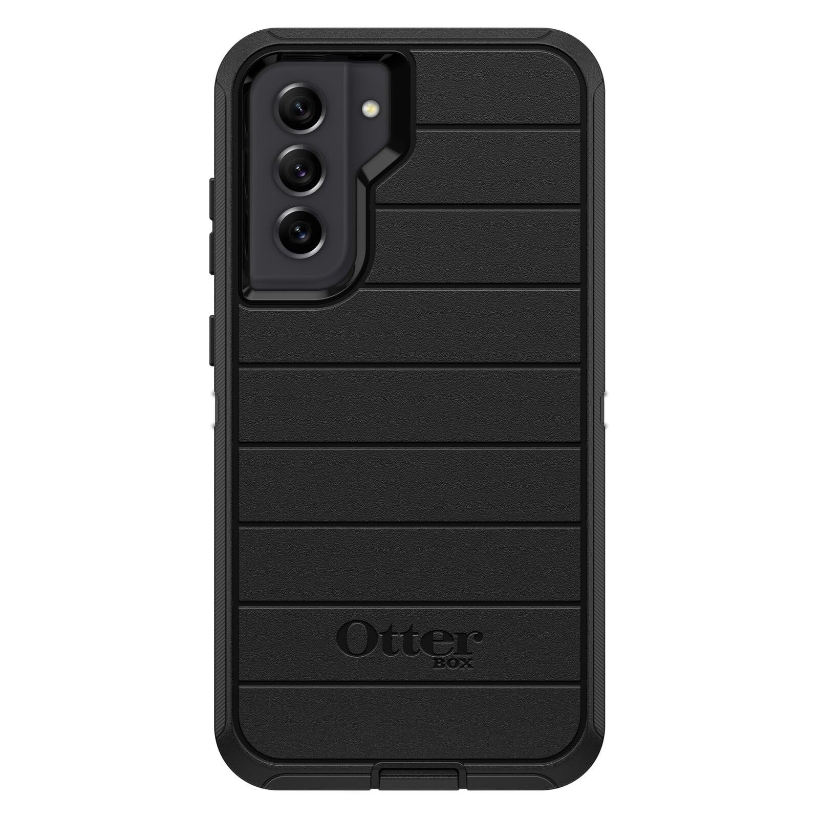 OtterBox Defender Case for Samsung Galaxy S21 FE 5G, Shockproof, Drop Proof, Ultra-Rugged, Protective Case, 4X Tested to Military Standard, Black