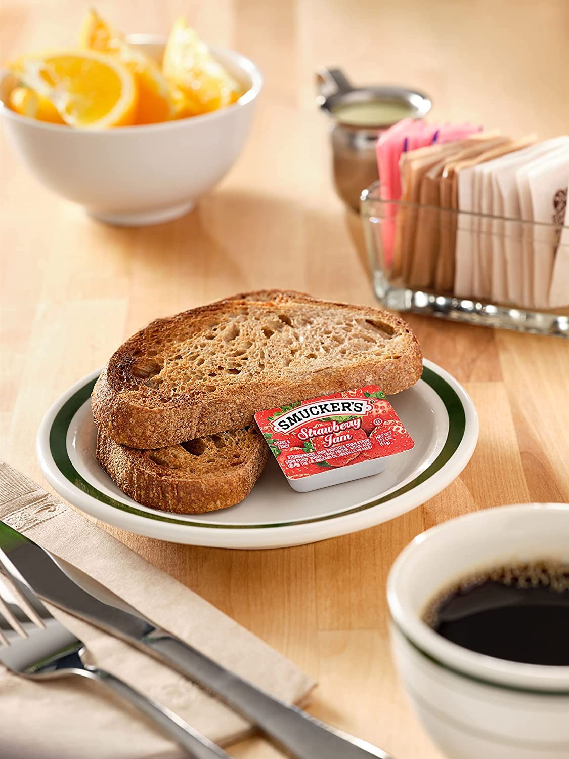 Smucker's Grape Jelly, Strawberry & Orange Marmalade, 200 Count