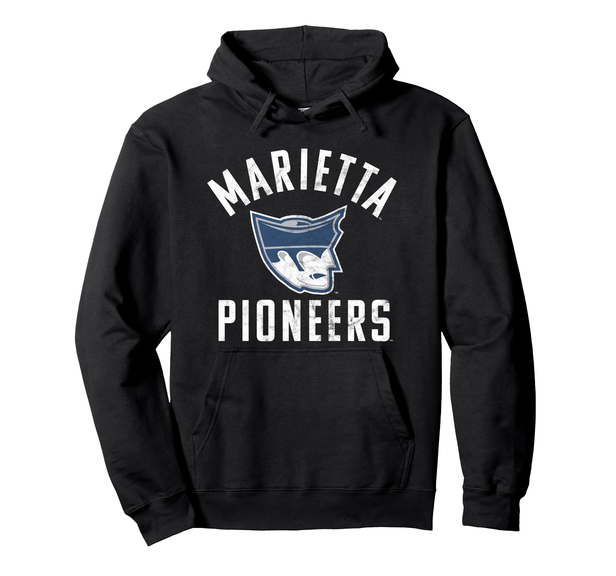 Marietta College Pioneers Large Pullover Hoodie