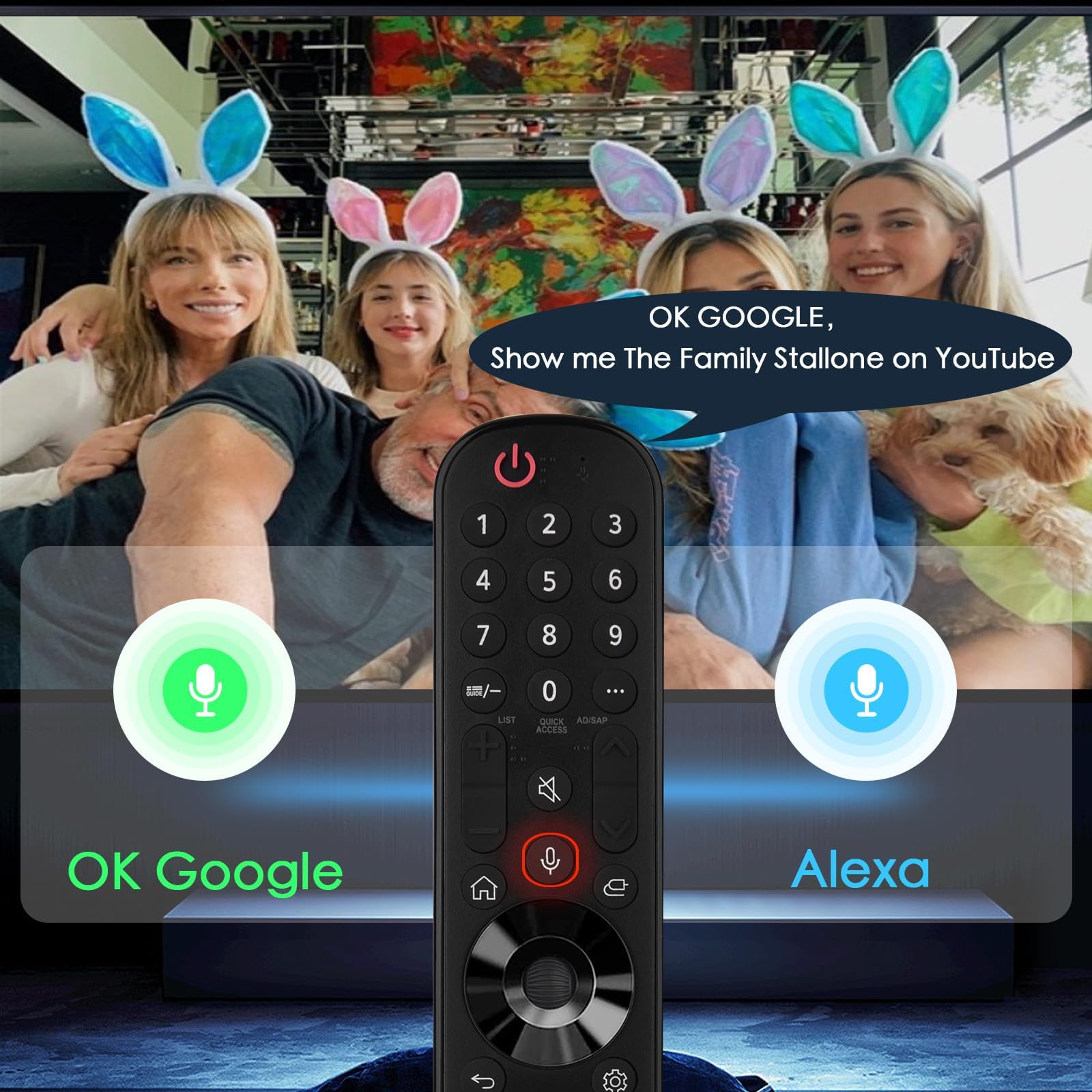 Magic Remote Compatible for LG Smart TV,Universal Replacement Magic Control for 2023 to 2019 LG TV,Compatible AN-MR23GA/23GN,AN-MR22GA/22GN,AN-MR21GA,for UHD OLED QNED NanoCell 4K 8K Models