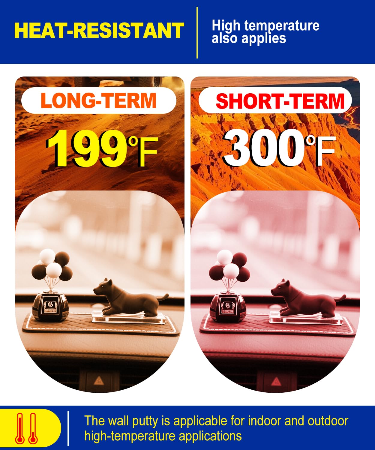 PHIXBEAR 30Pcs Double Sided Adhesive Pads,Heavy Duty Mounting Tape, Super-Sticky Clear Strong Pads Rectangle Shape Waterproof for Walls Picture, Car, Home, Office 1x1.2 Inch