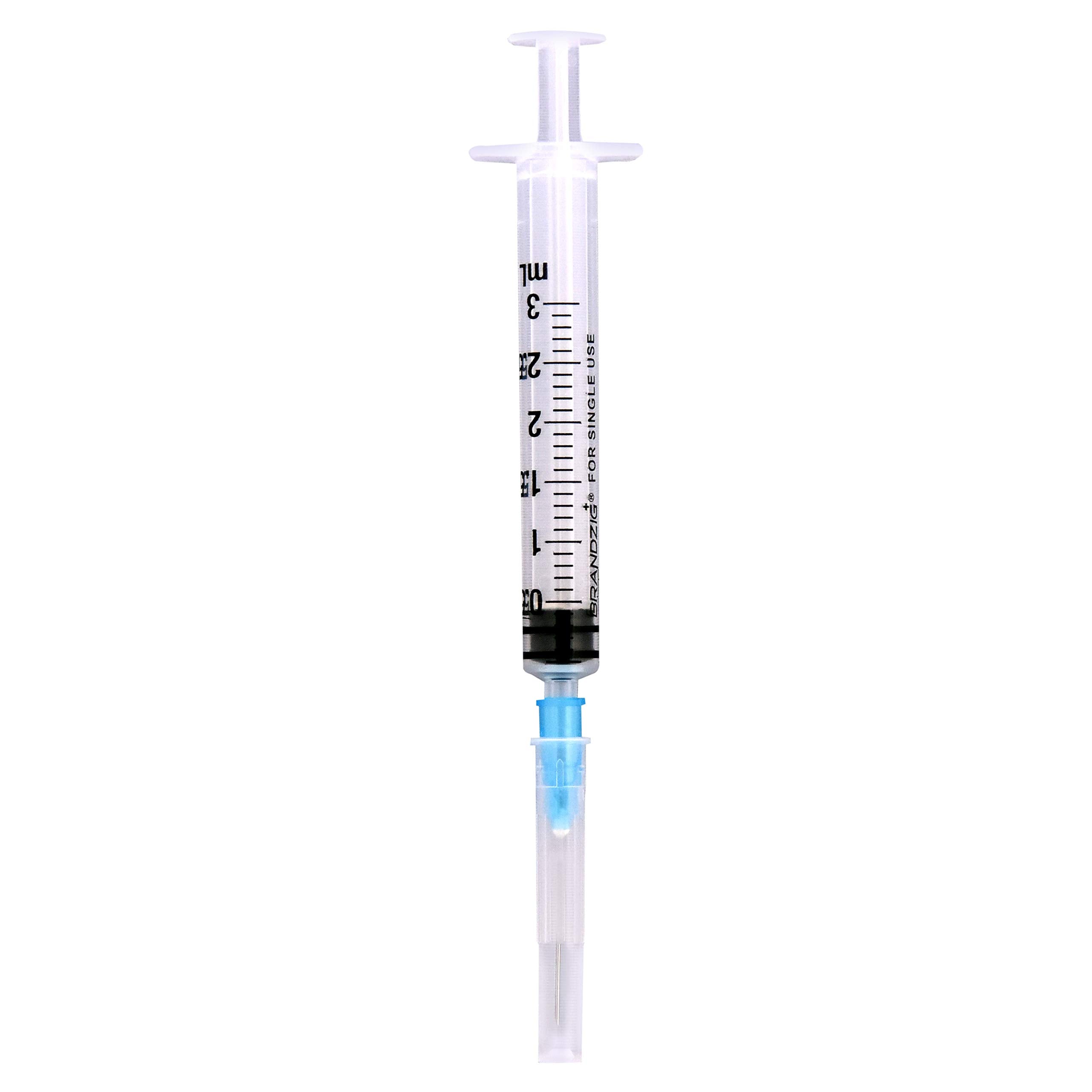 3ml Syringe with Needle - 23G, 1" Needle 50-Pack