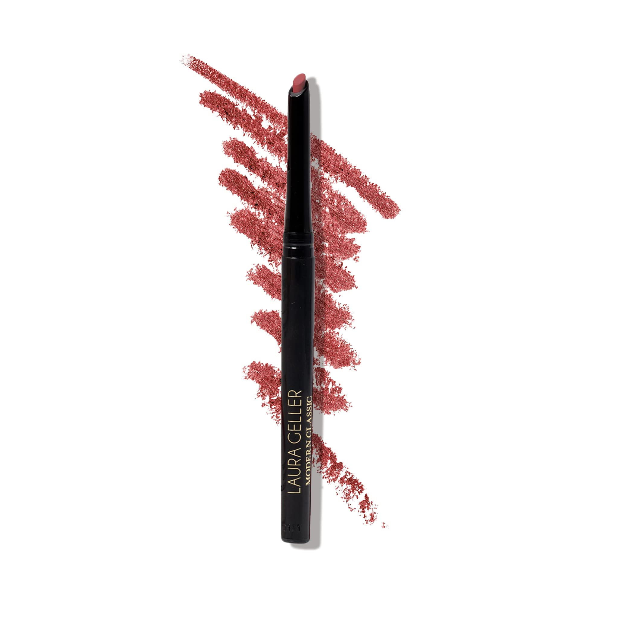 LAURA GELLER NEW YORK Modern Classic Lip Liner, Luxurious Creamy Long Lasting Lip Liner, Prevents Feathering and Fading, Major Mauve