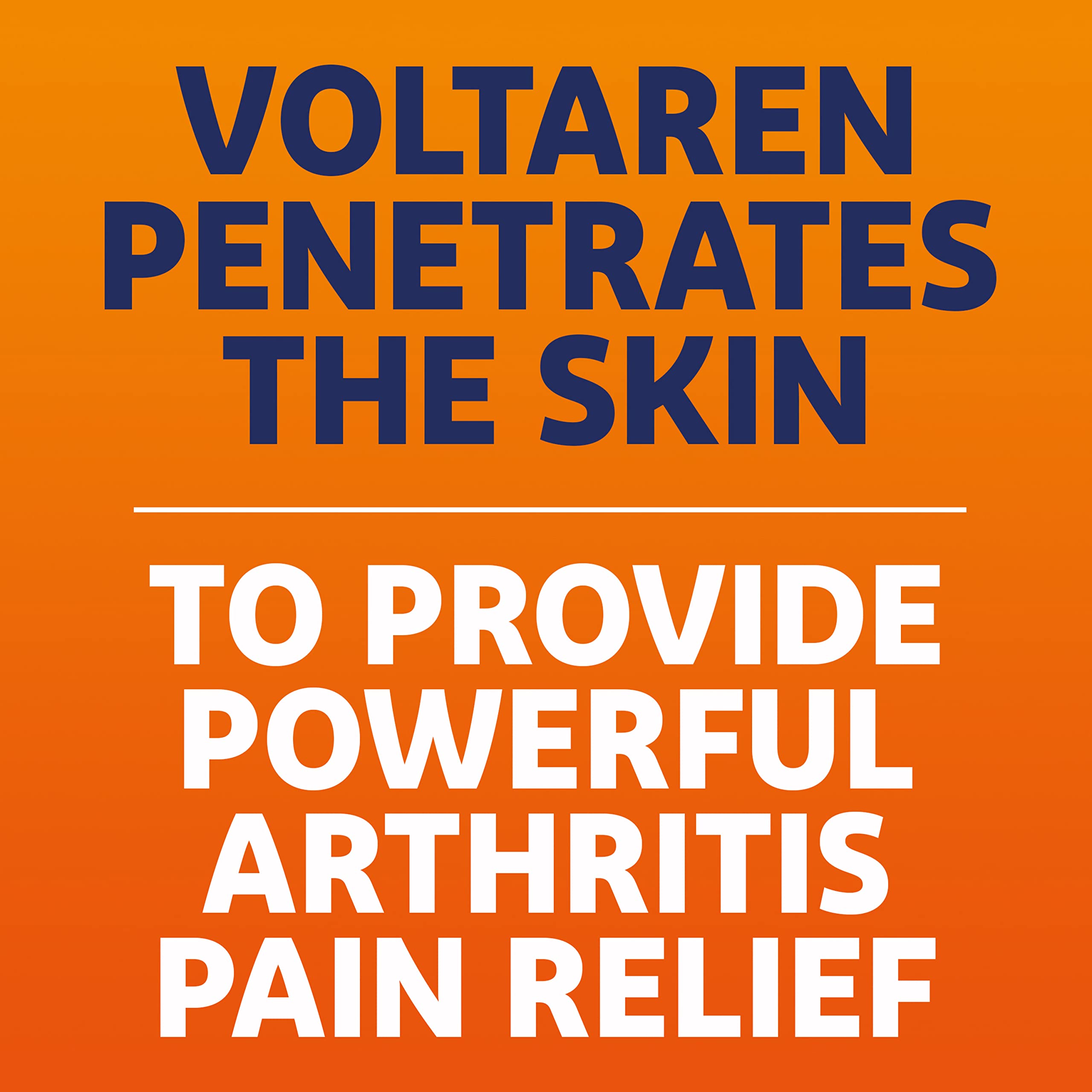 Voltaren Arthritis Pain Gel for Powerful Topical Arthritis Pain Relief - NEW Easy Open Cap - 100 g Tube And 20 g Travel Size Tube