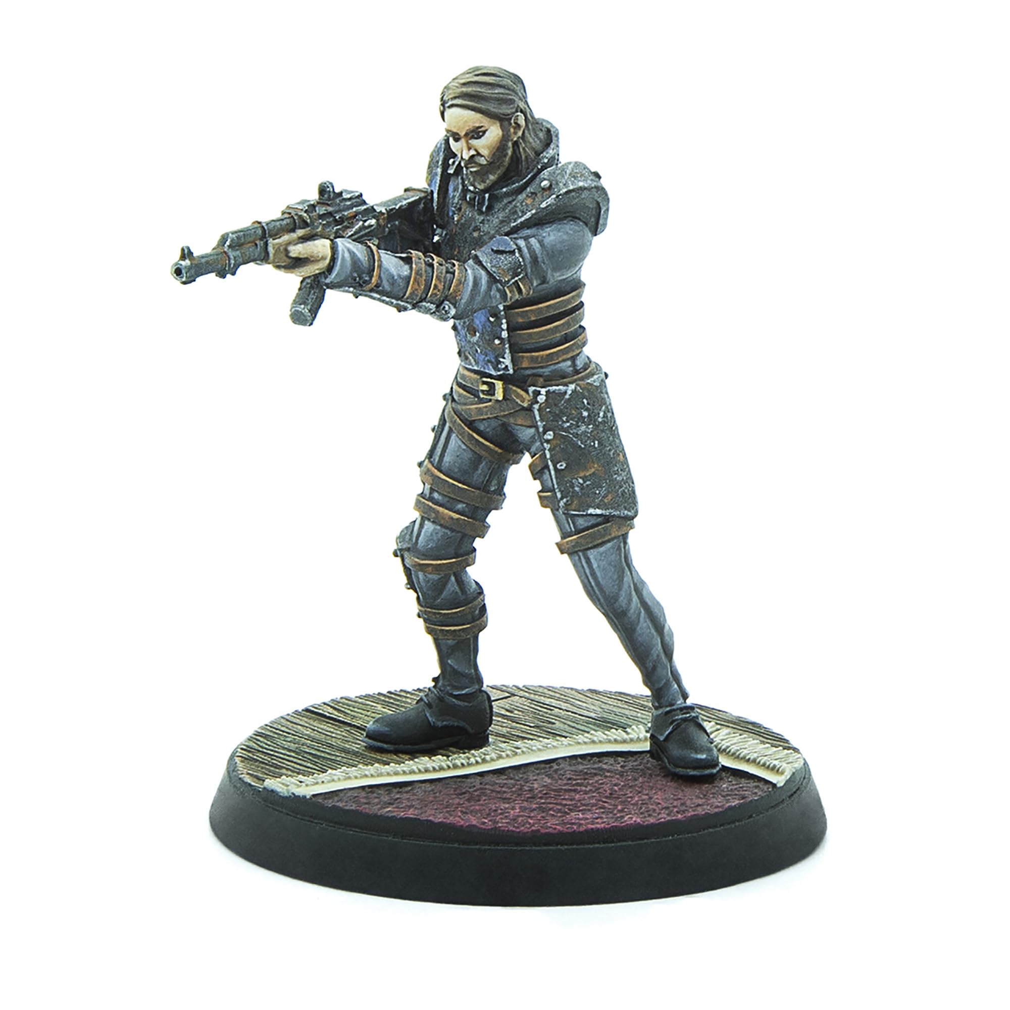 Modiphius Entertainment: Fallout: Wasteland Warfare Raiders - Operators Bosses - 3 Figures, Nuka World Wave, 32mm Multi-Part Resin Unpainted Mniatures