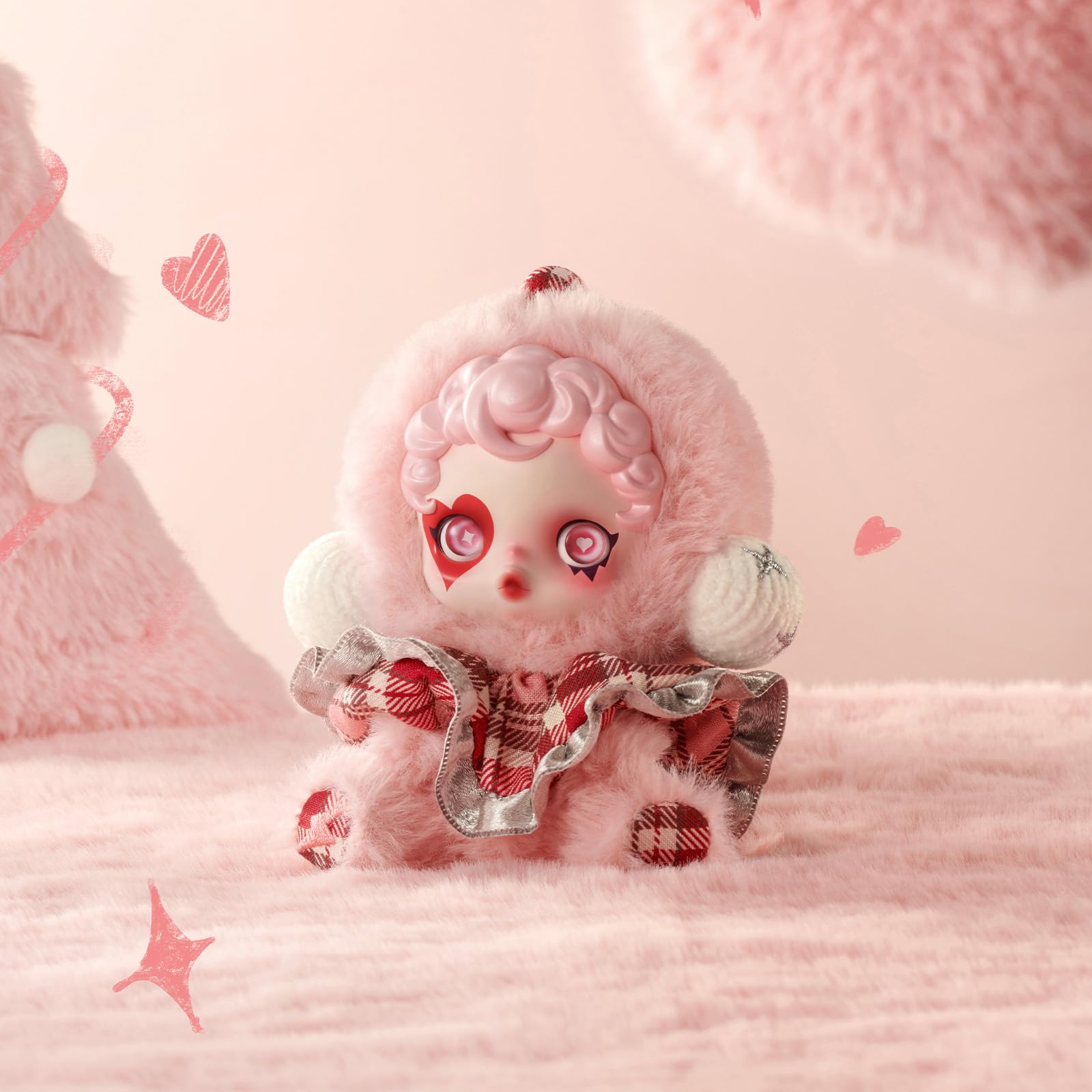 POP MART SKULLPANDA Winter Symphony Series, Blind Box Figures, Random Design Figures Collectible Toys Home Decorations, Holiday Birthday Gifts, Single Box