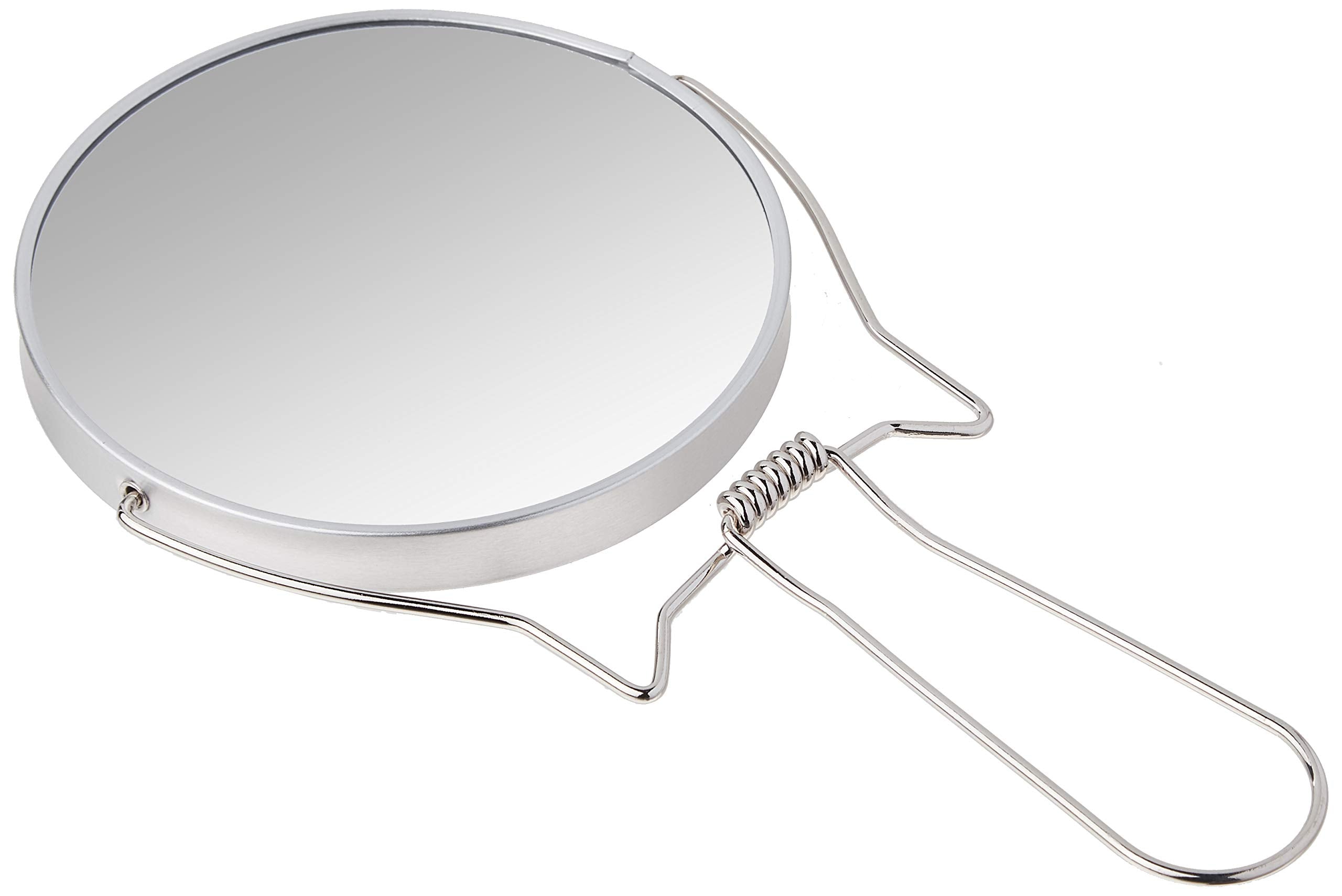 Goody Two-Sided Makeup Mirror with Stand - 1X and 3X Dual Sided Magnification - Lightweight & Portable Table Top Magnifying Vanity Mirror