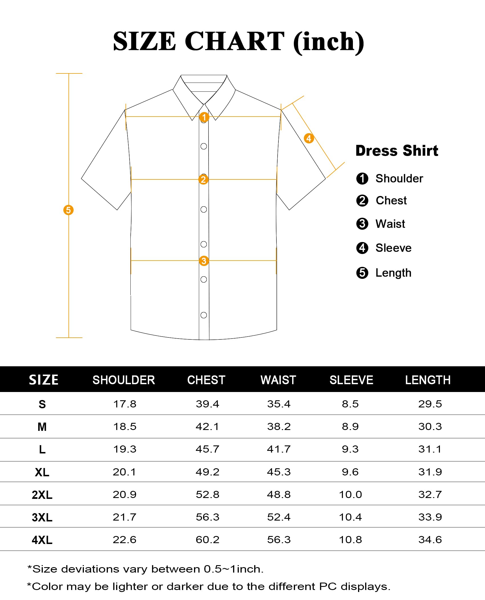 Lion Nardo Stretch Dress Shirts for Men Short Sleeve Slim Fit Casual Button Down Shirts Muscle Fit Men's Dress Shirts Black