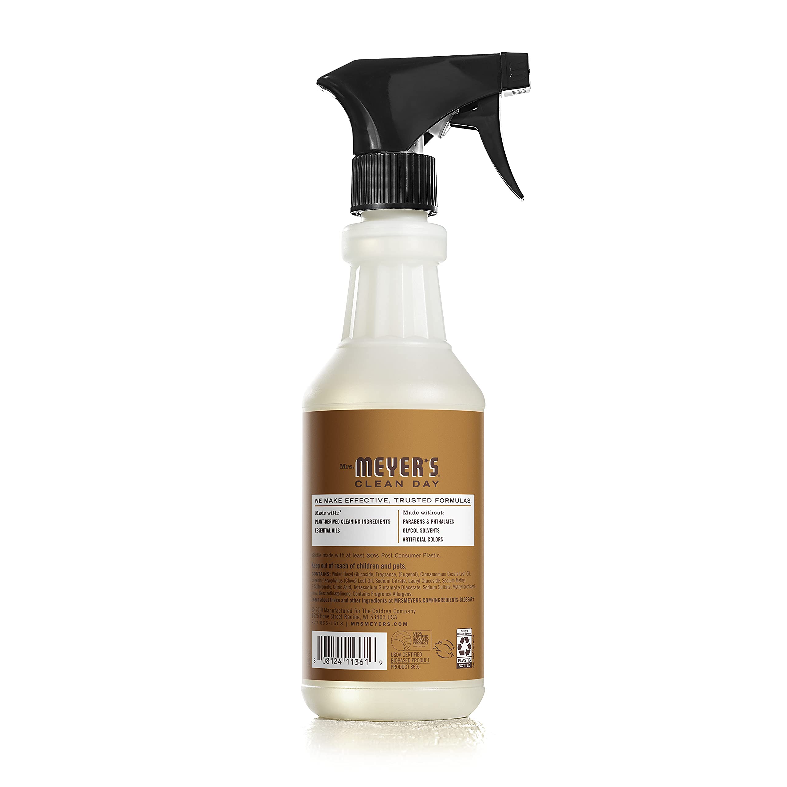 Mrs. Meyer’s Clean Day Multi Surface Everyday Cleaner, Acorn Spice Scent, Limited Edition Scent, Removes Dirt & Freshens Surfaces, 16 FL OZ Spray (Pack of 2)