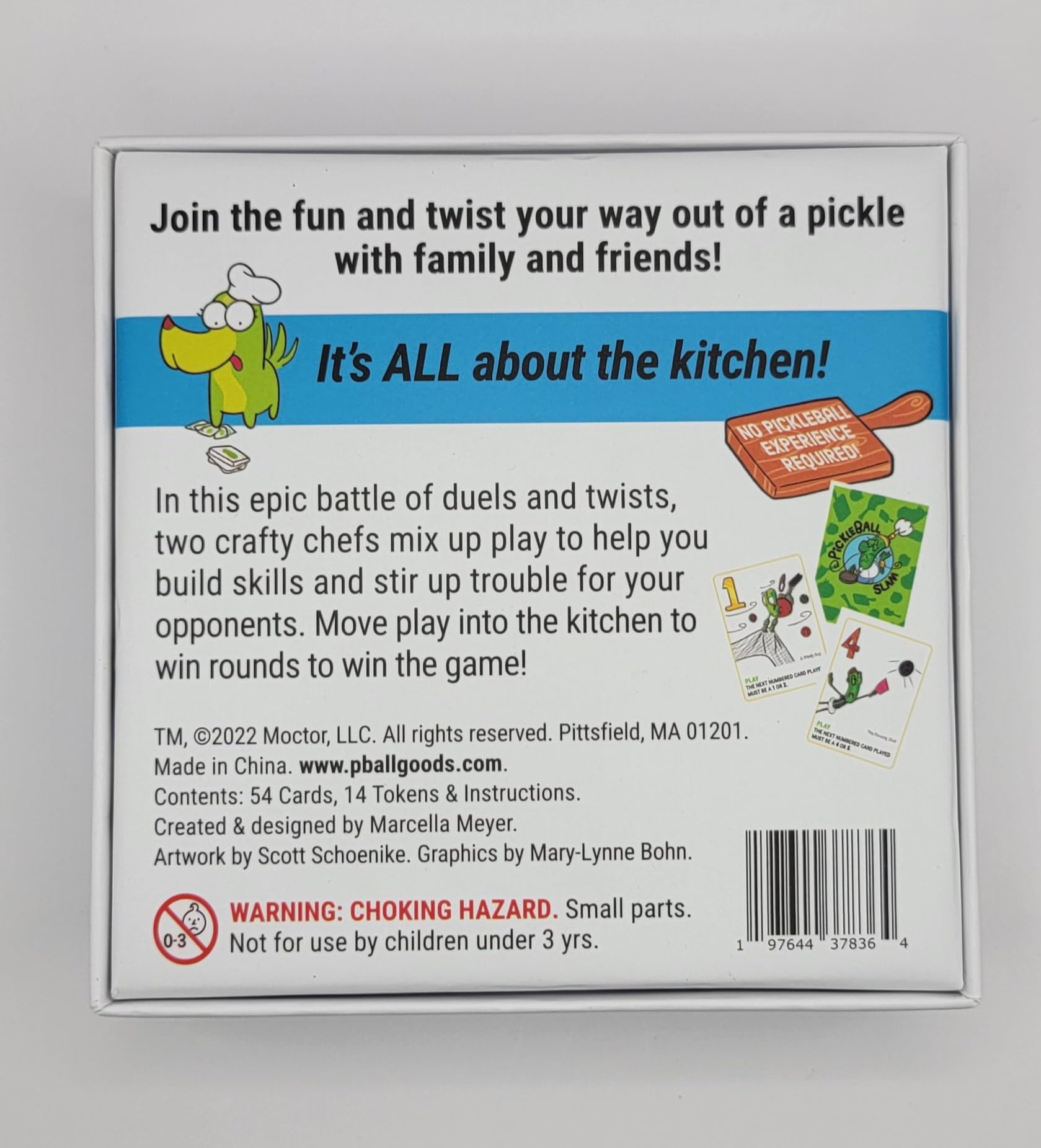 Pickleball Slam- The Card Game for Families or Parties, Slang & Strategy, Fun Game for Kids, Teens and Adults, The Perfect Pickleball Gift, No Pickleball Experience Required