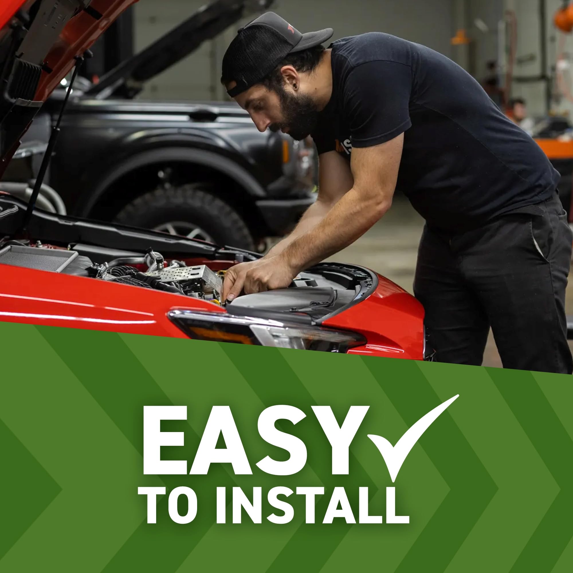 Mishimoto MMTC-F2D-99SL Transmission Cooler, Compatible with Ford Powerstroke 7.3L, 1999-2003, Silver