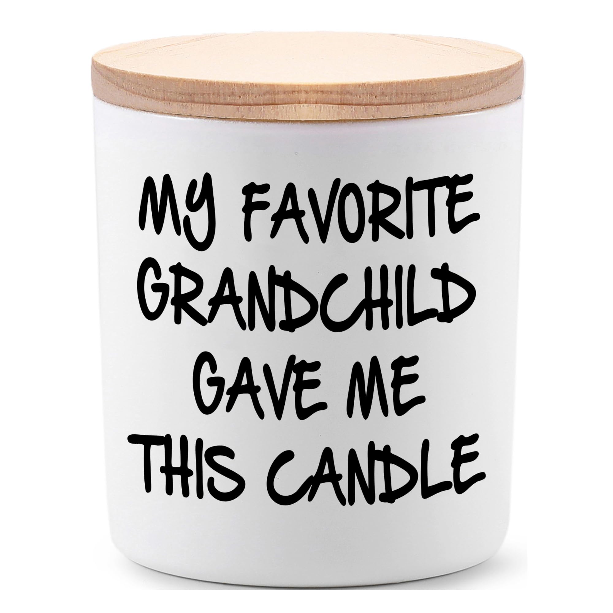 Gifts for Grandma Grandpa from Granddaughter or Grandson Funny Novelty Unique Christmas Fathers Day Mothers Day Birthday Gift for Grandpa Grandma Lavender Scented Soy Candle