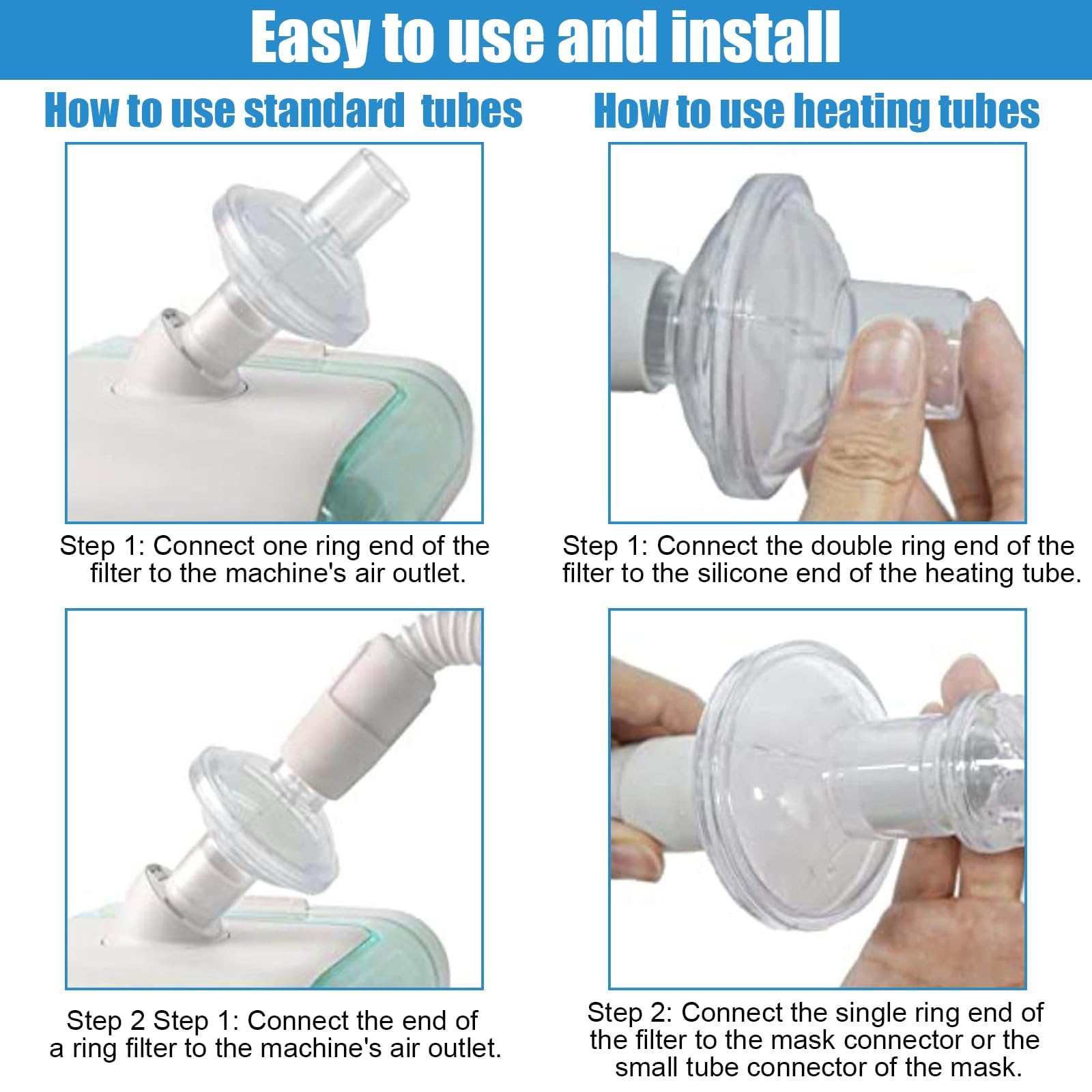 Universal CPAP Filters for ResMed CPAP Machines,Individually Packing CPAP Air Filters,CPAP Supplies