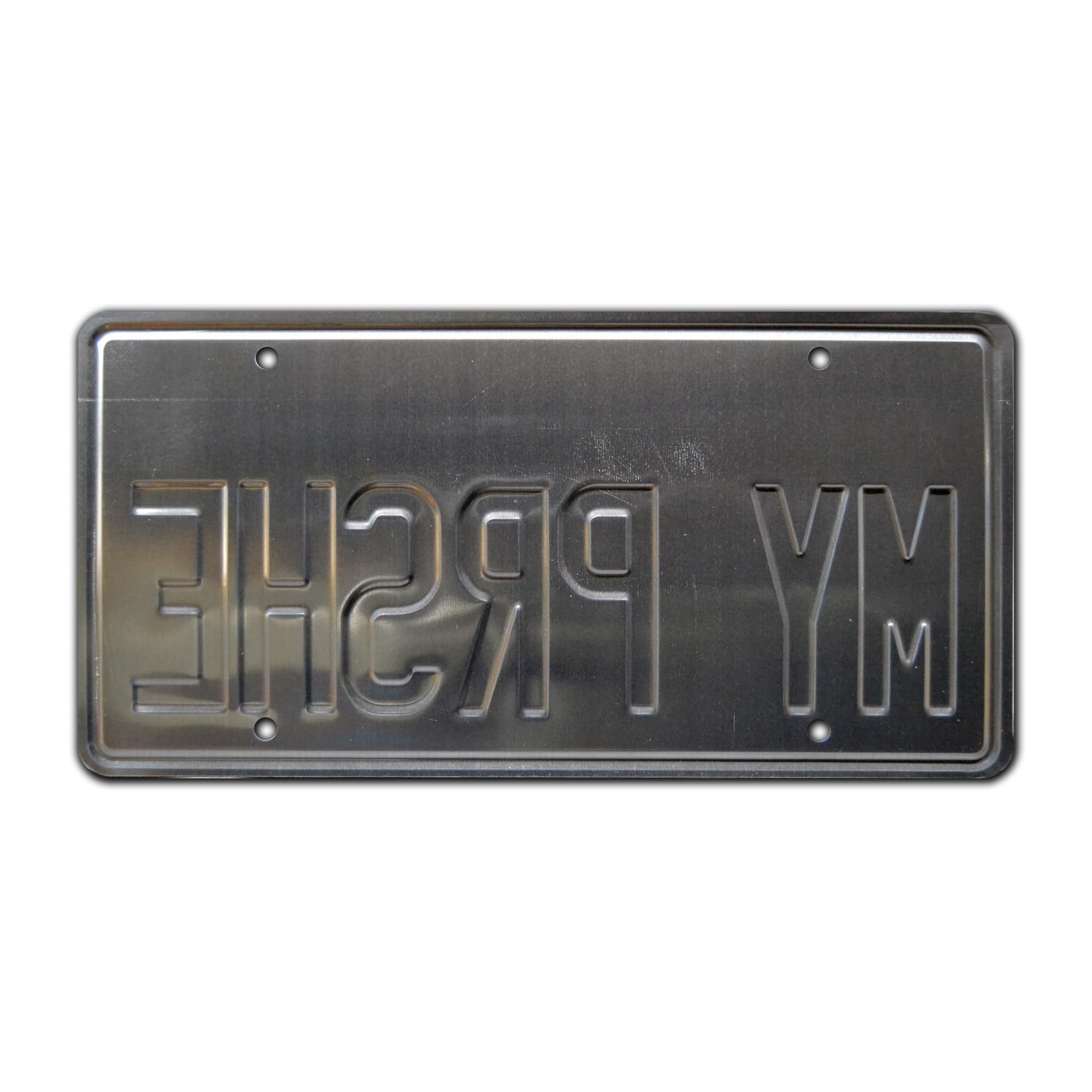 Office Space | MY PRSHE | Metal Stamped License Plate