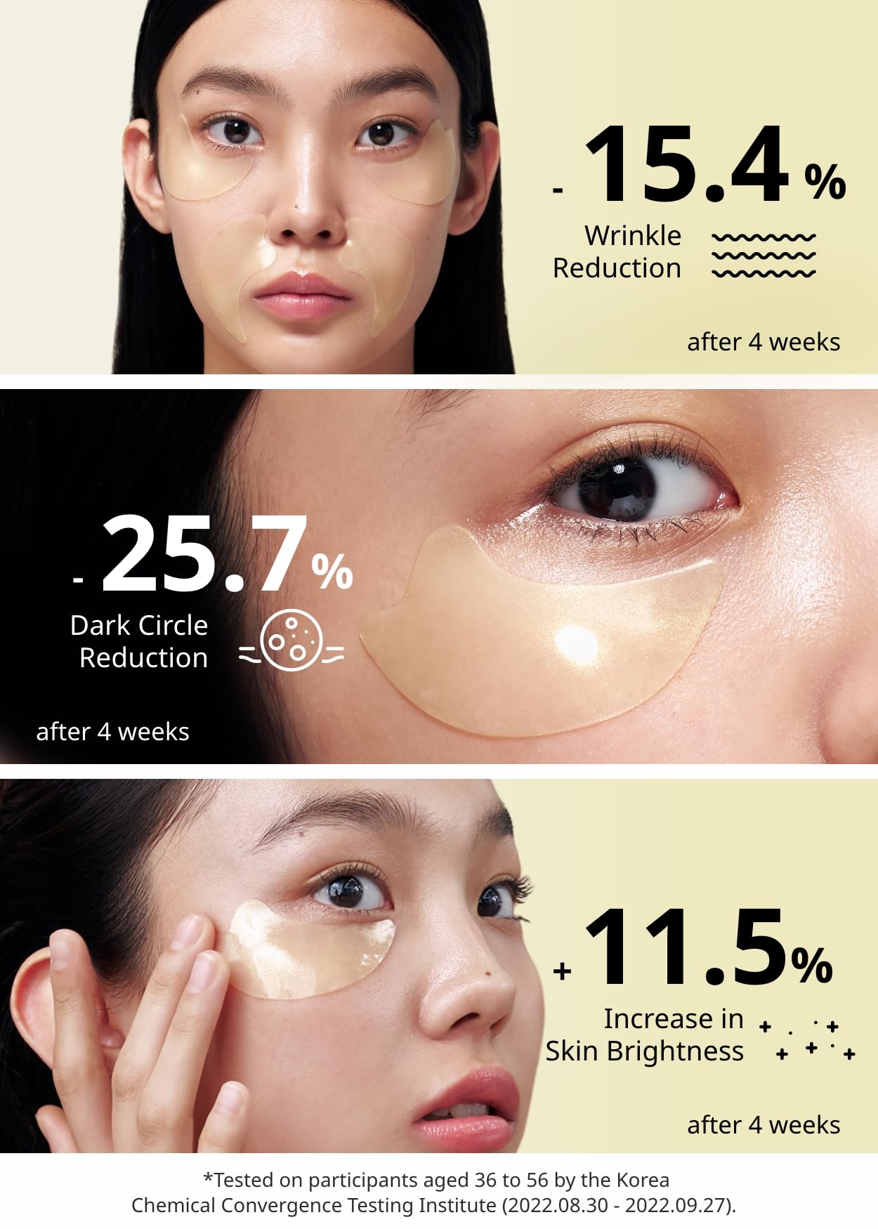 [K Beauty Snp] 24K Gold Perfection Eye Patch | Brightening Under Eye Patches for Wrinkles and Dark Spots | Under Masks for Puffy Eyes and Dark Circles | Korean Collagen Skincare | 60 Patches