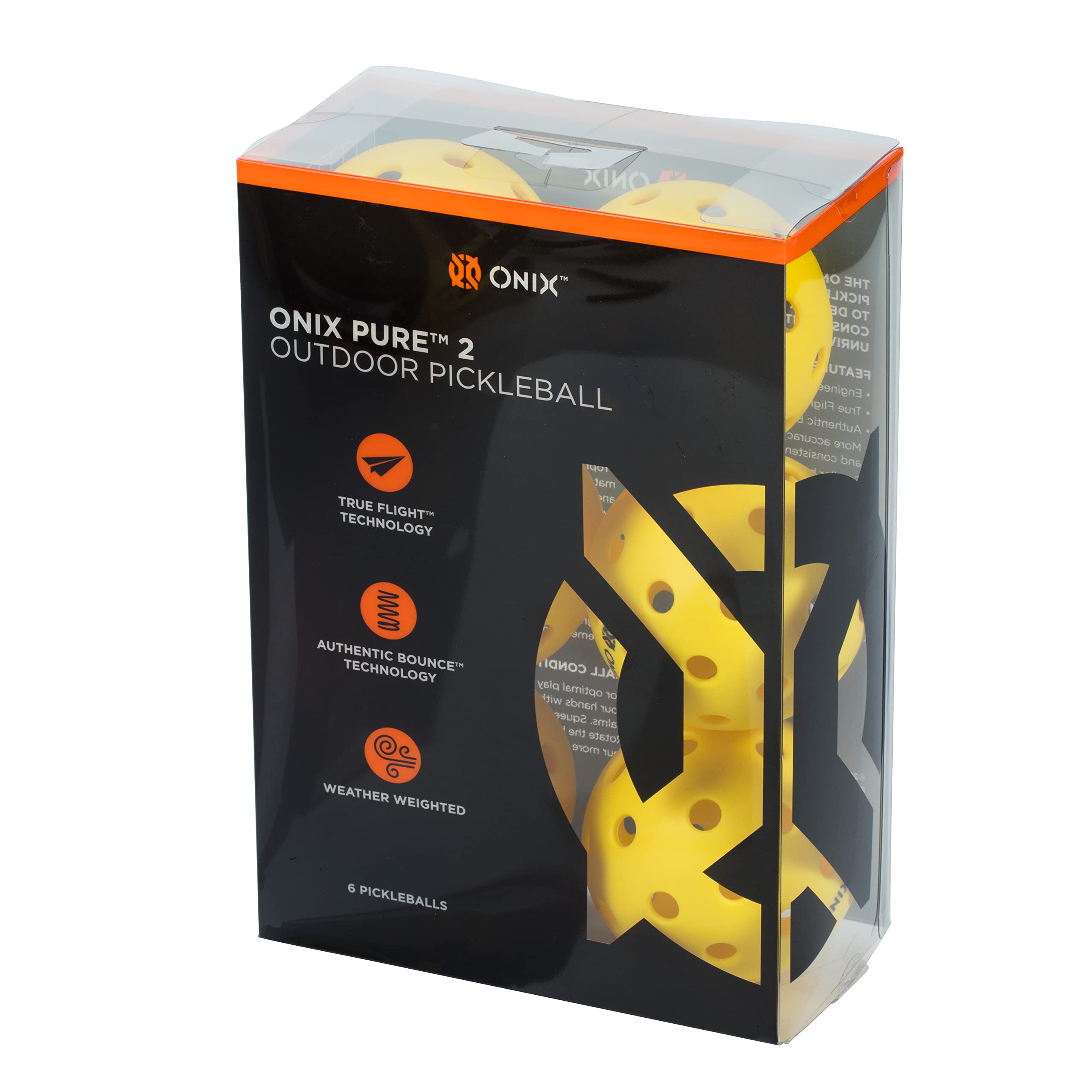 Onix Pure 2 Outdoor Pickleball Balls