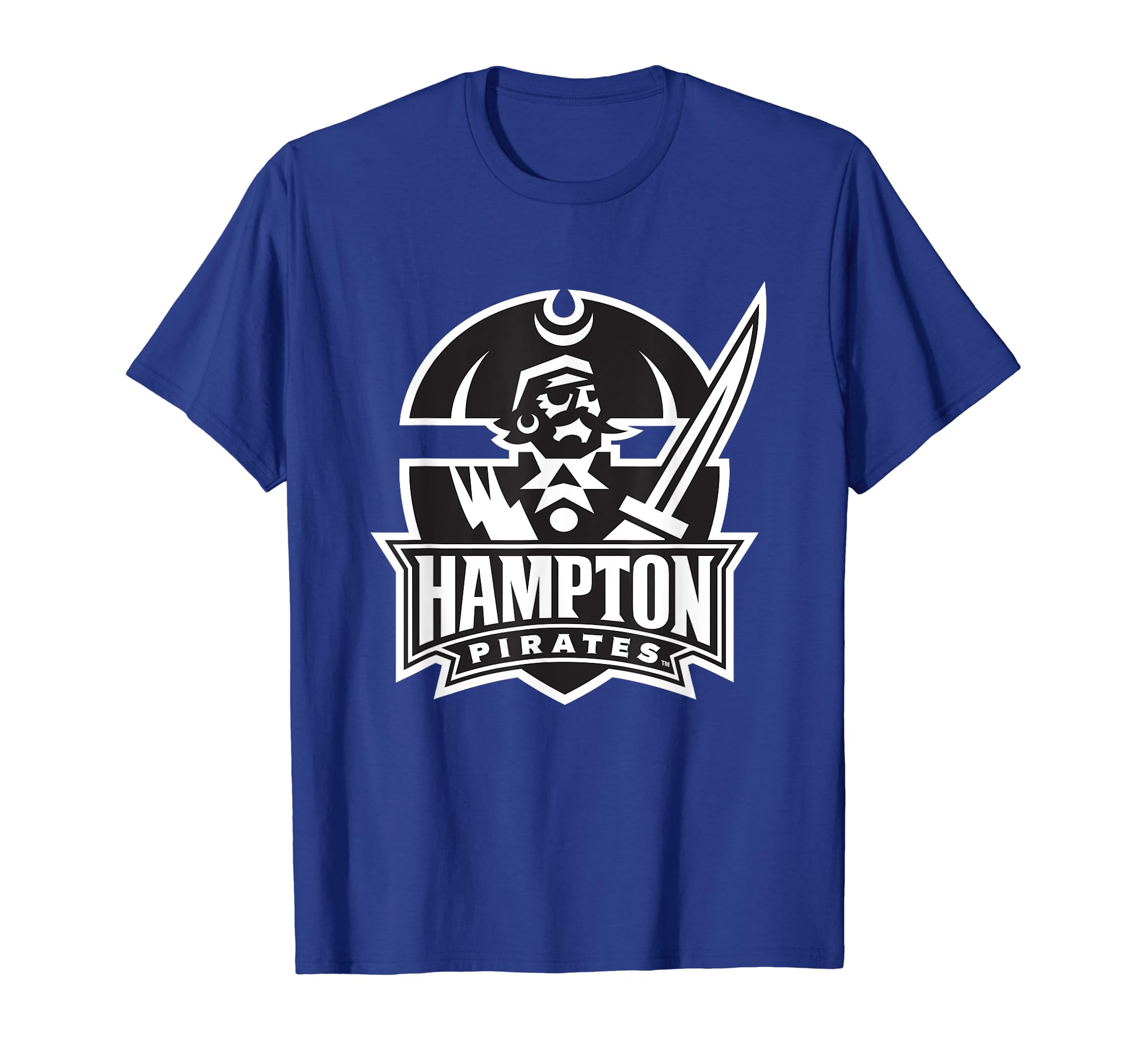 Hampton Pirates Icon Royal Blue Officially Licensed T-Shirt