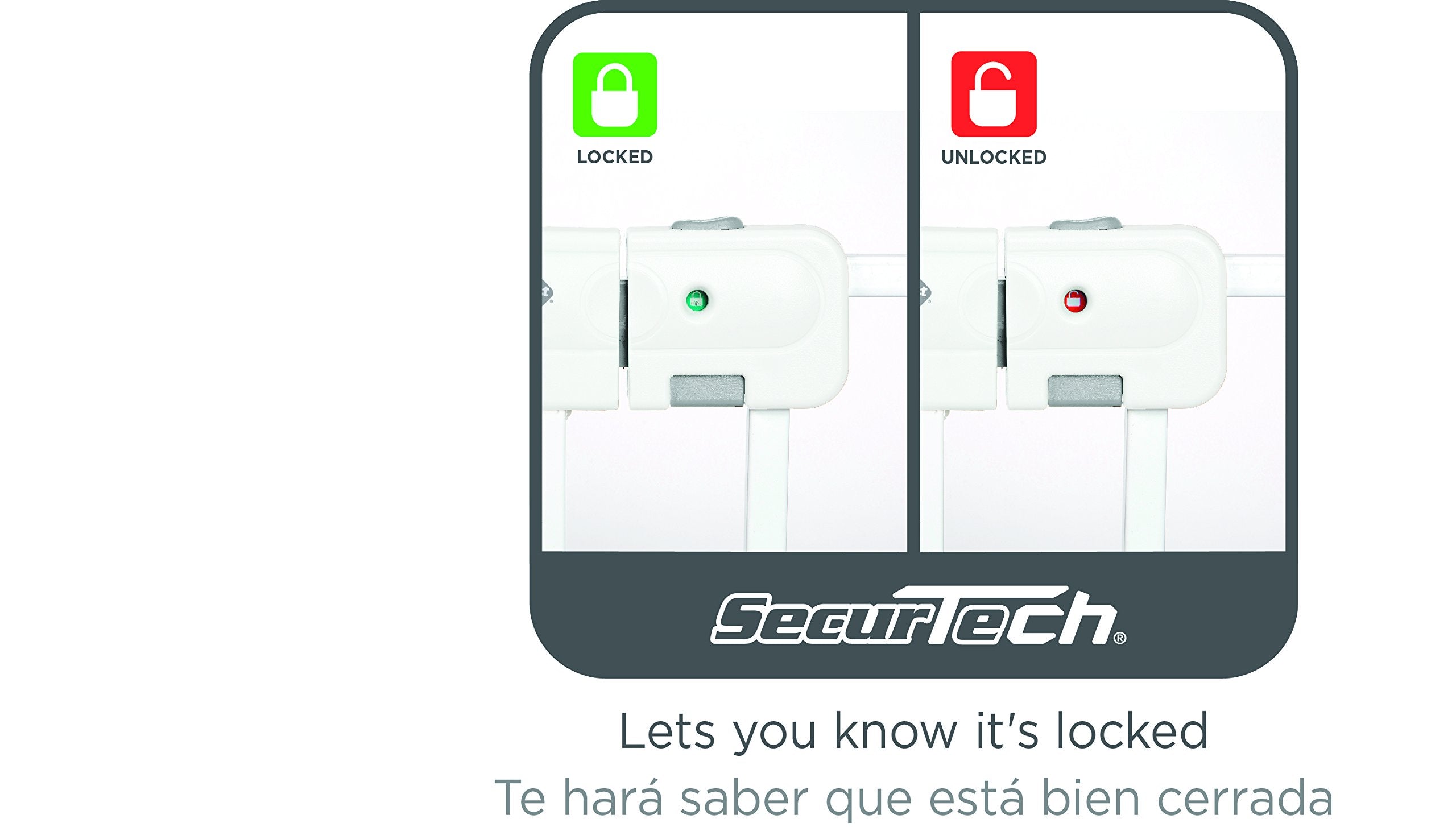 Safety 1st Auto-Close Pressure-Mounted Magnetic Latch Gate