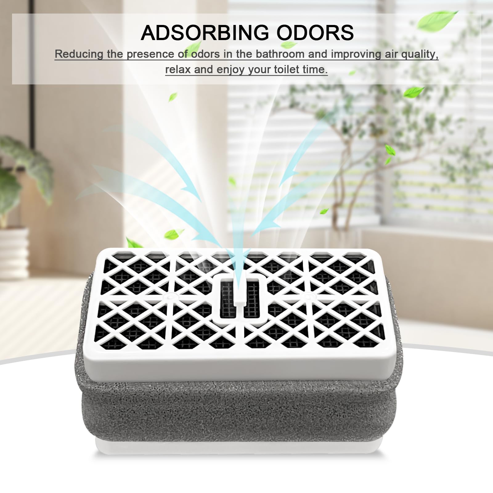 Replace OEM TOTO THU9476 Deodorizer Catalyst,Deodorizing Cartridge Compatible for Washlet C100/C200/S300e/S350e Toilet Deodorizer FilterToilet Air Filter Carbon Deodorizing Cartridge (THU9476-2)