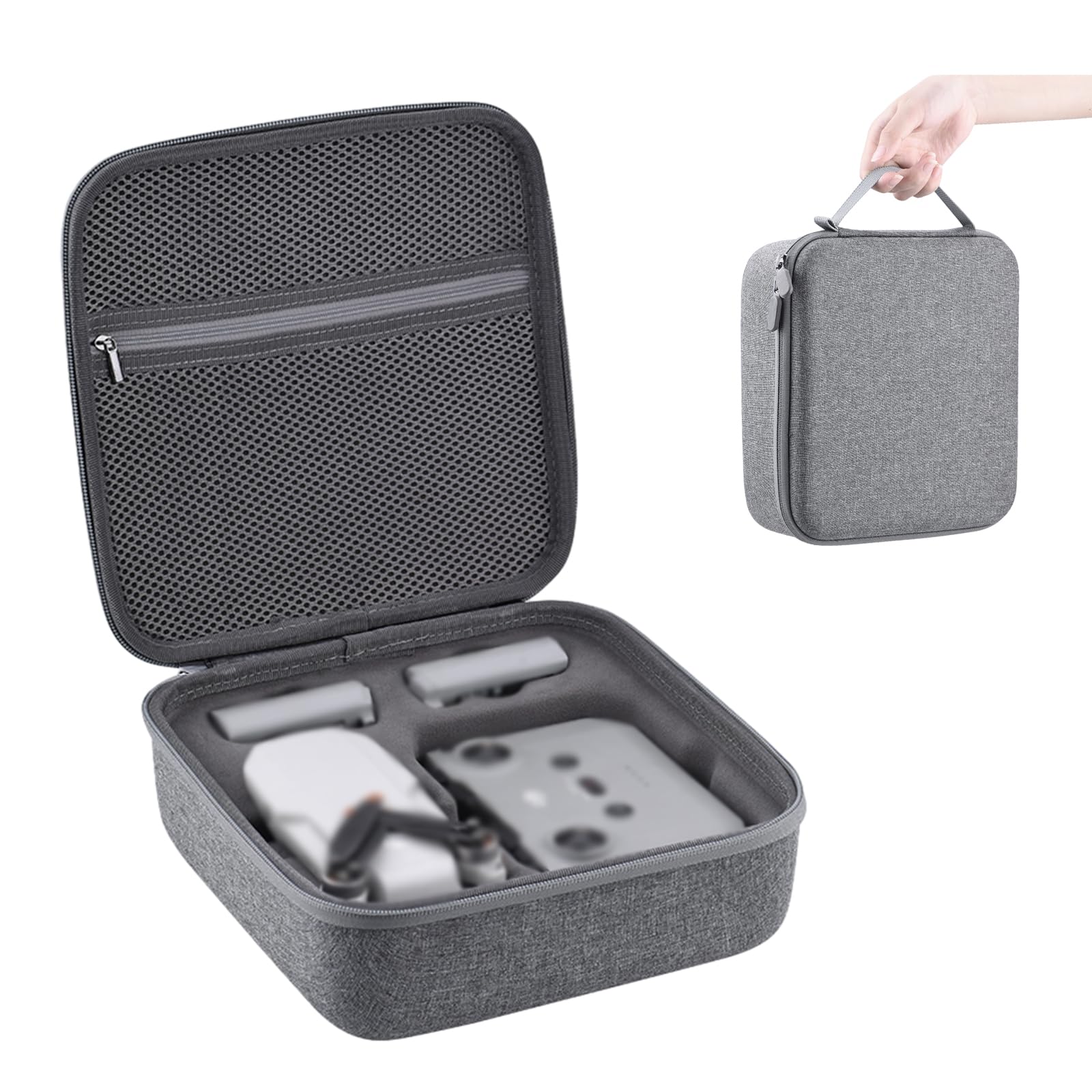 O'woda Mini 4K / Mini 2 SE/Mini 2 Carrying Case, Hard Shell Storage Bag Travel Box Compatible with DJI Mini 2/ Mini 2 SE/Mini 4K Drone and Remote Comtroller Accessories