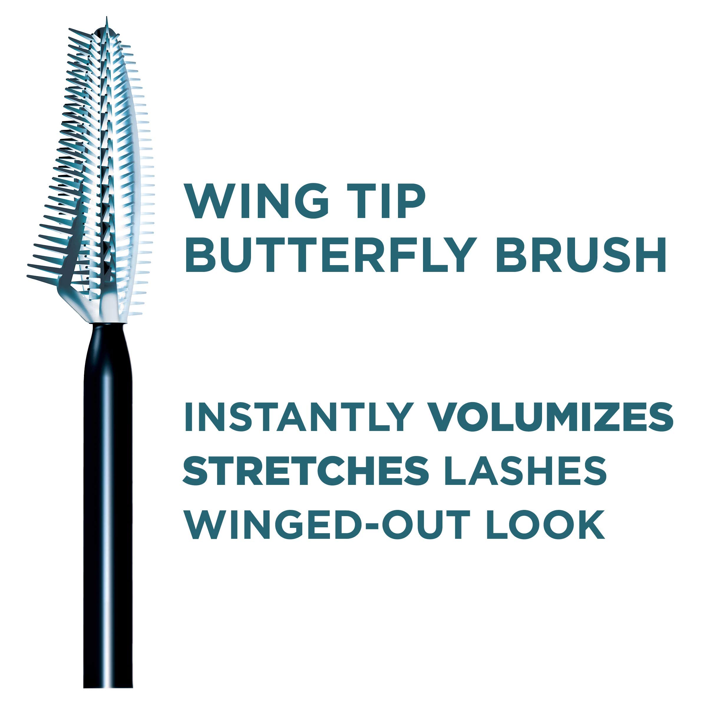 L’Oréal Paris Voluminous Butterfly Mascara, Washable, Black, 0.22 Fl. Oz., 1 Count
