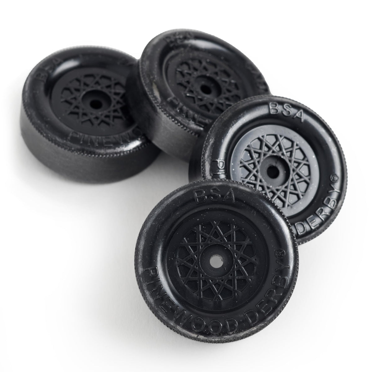 Pinewood Pro PRO Speed Wheels Lathed with Precision | Graphite-Coated for Smooth Racing | Engineered for Peak Race Day Performance | Track-Tested, Racer-Approved