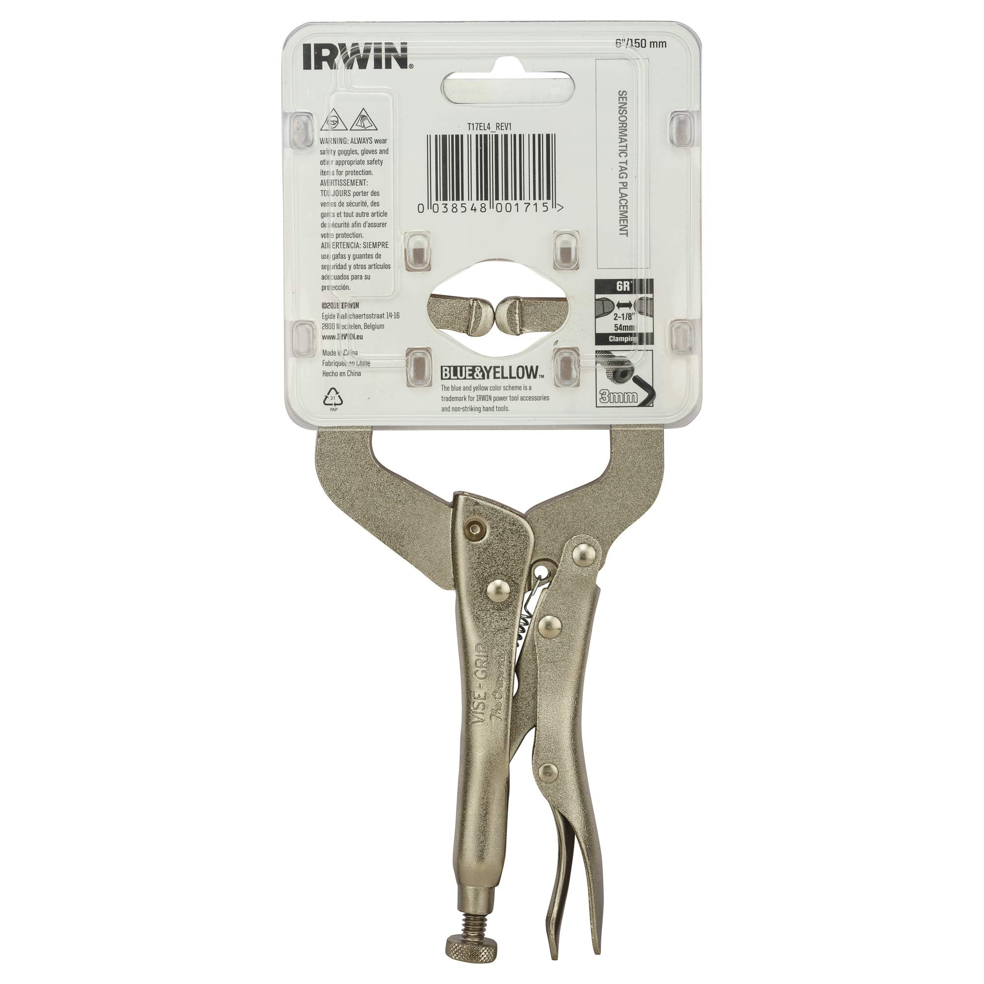 IRWIN Tools VISE-GRIP 6-Inch Locking C-Clamp