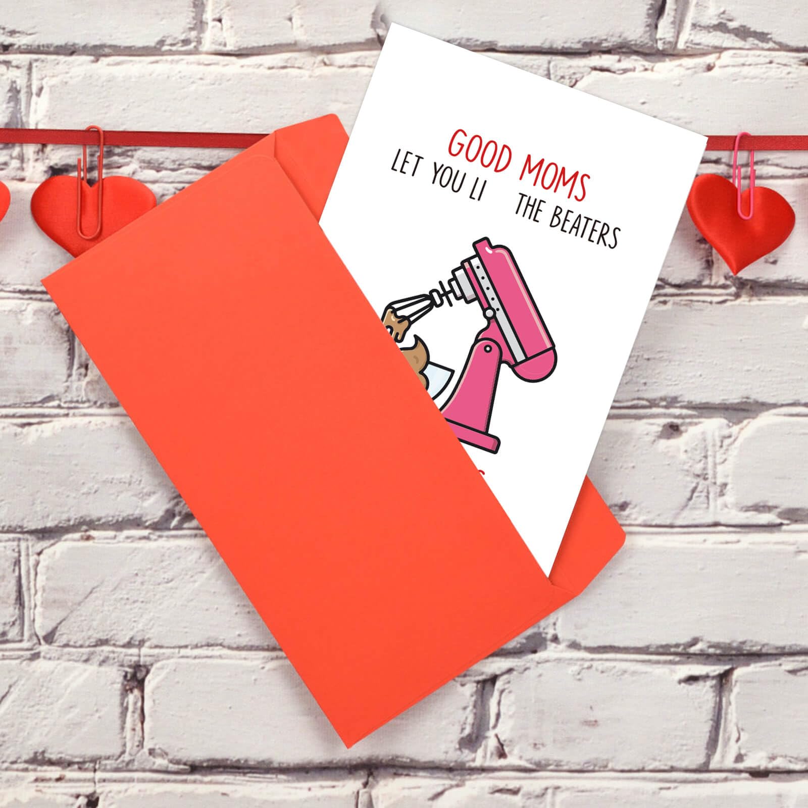 Ithmahco Funny Mothers Day Card, Mothers Day Card for Wife, Happy Mother's Day Card from Husband, Mothers Day Gifts From Daughter, Mothers Day Cards Funny