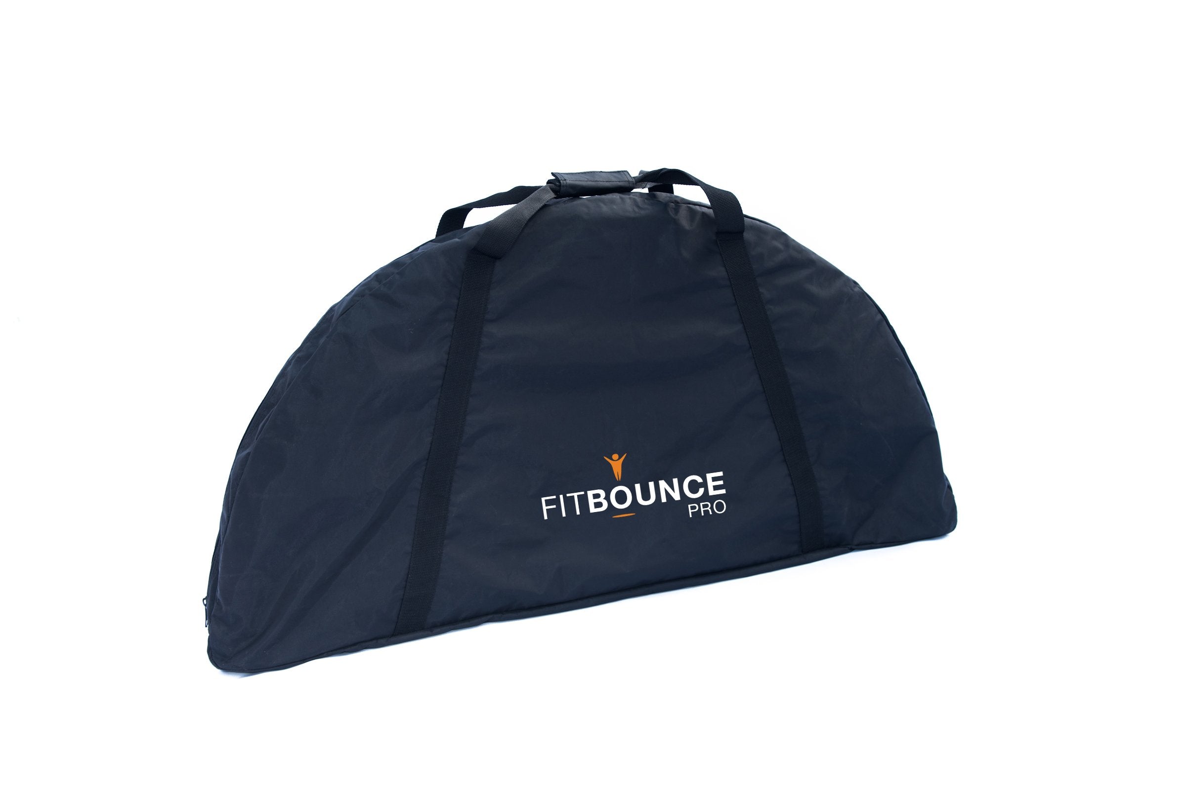 FIT Bounce PRO USA Bungee Rebounder | Assembled | Half Folding | Silent & Beautifully Designed Pro Indoor Mini Trampoline for Adults & Kids | DVD & Online Workouts,Storage Bag & Bounce Counter