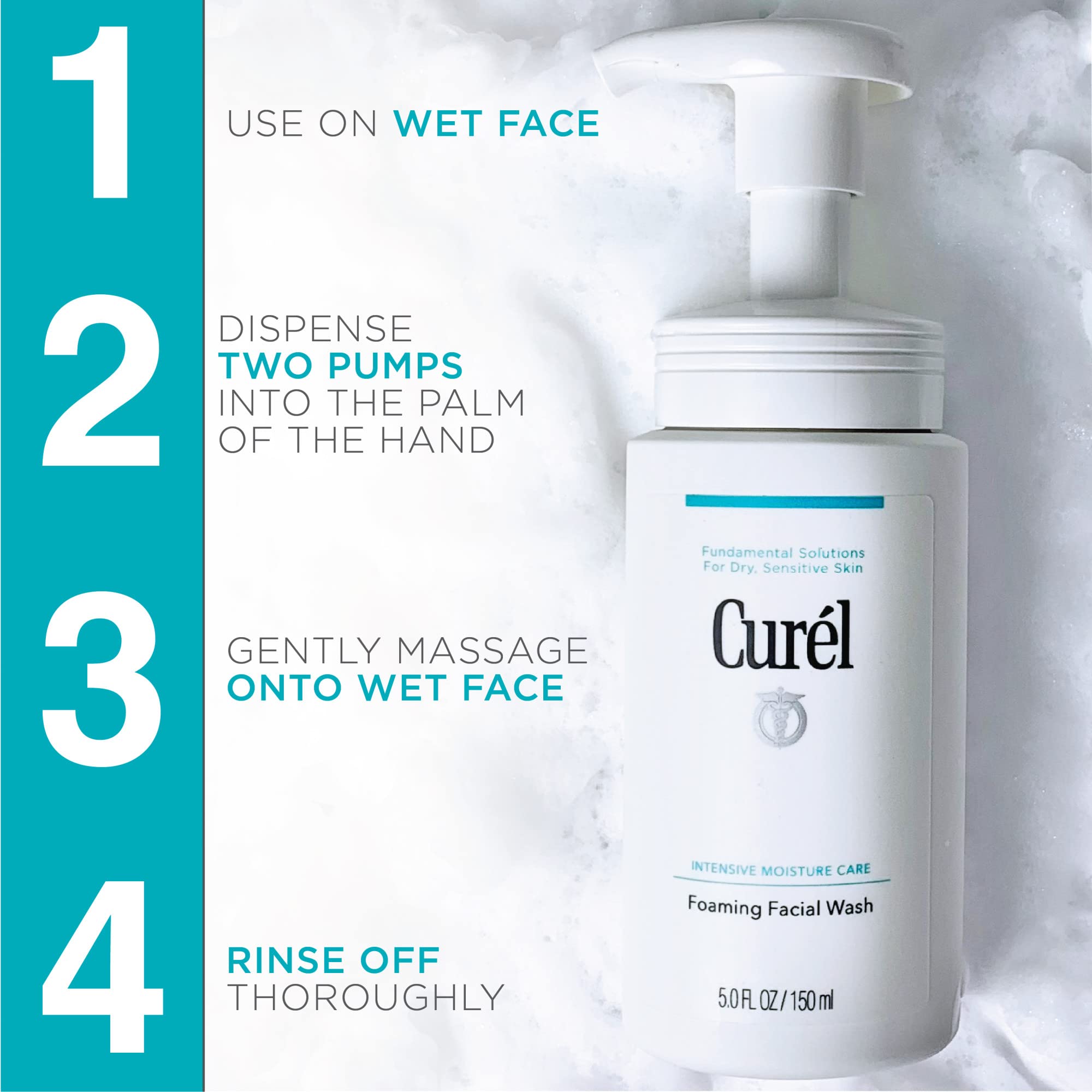 Curel Japanese Skin Care Facial Cleansing Oil for Face, Oil-Based Makeup Remover for Dry, Sensitive Skin, 5 Ounce, Fragrance Free