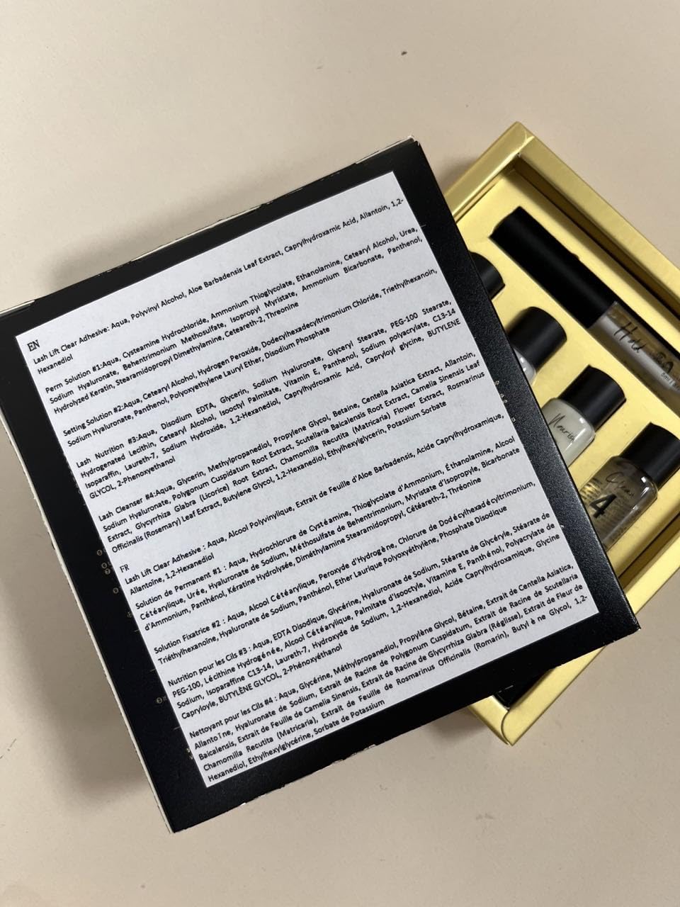 Lash Lift Kit Lash Lifting Kit, Perming Curling Eyelash Lift Kit Semi-Permanent Eyebrow Lamination Kit for Beginner and Professional Eyelash Perm Kit
