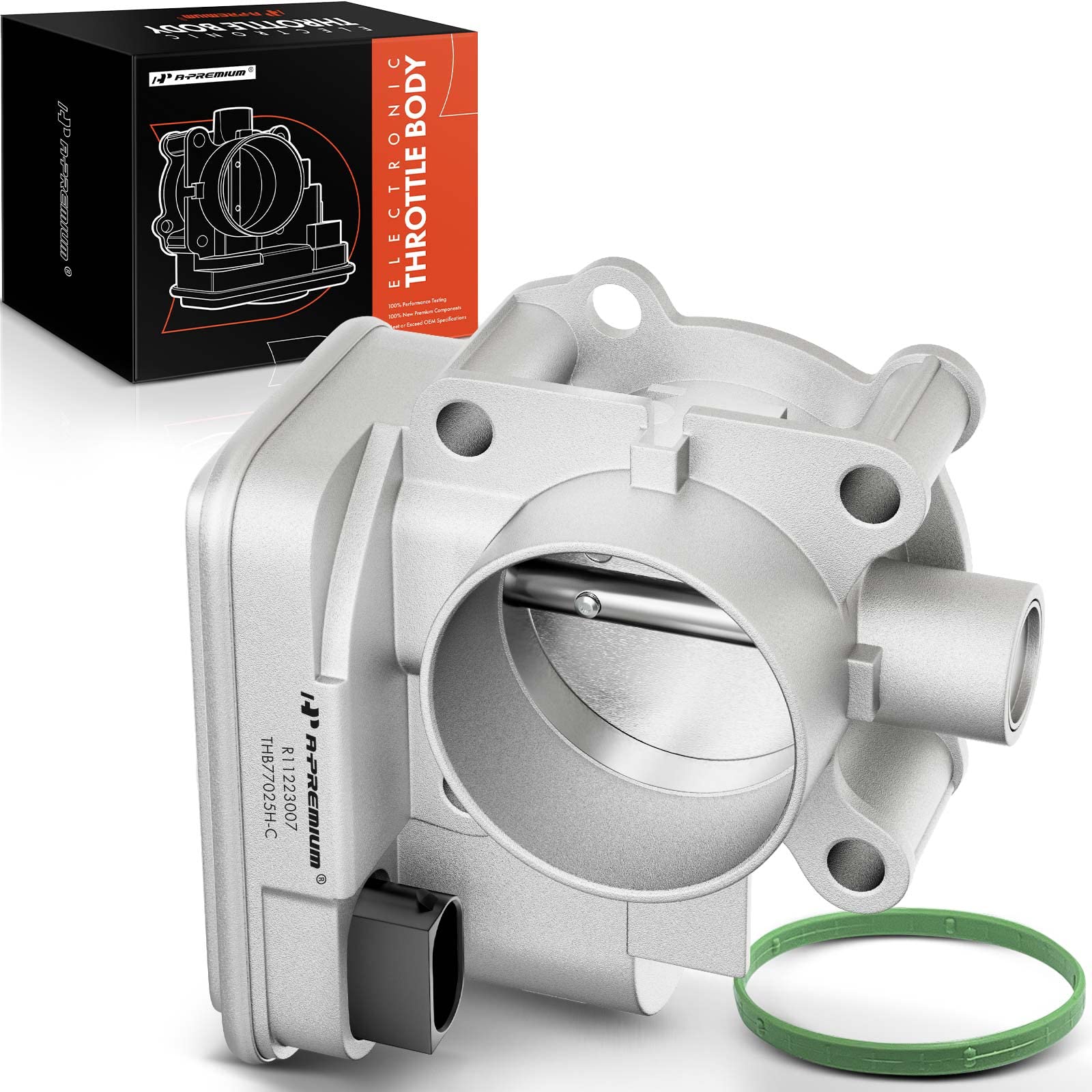 A-Premium Electronic Throttle Body Compatible with Jeep Patriot Compass 2007-2017 & Dodge Avenger Caliber Journey & Chrysler 200 Sebring - 1.8L 2.0L 2.4L, Replaces 4891735AC, 4891735AD