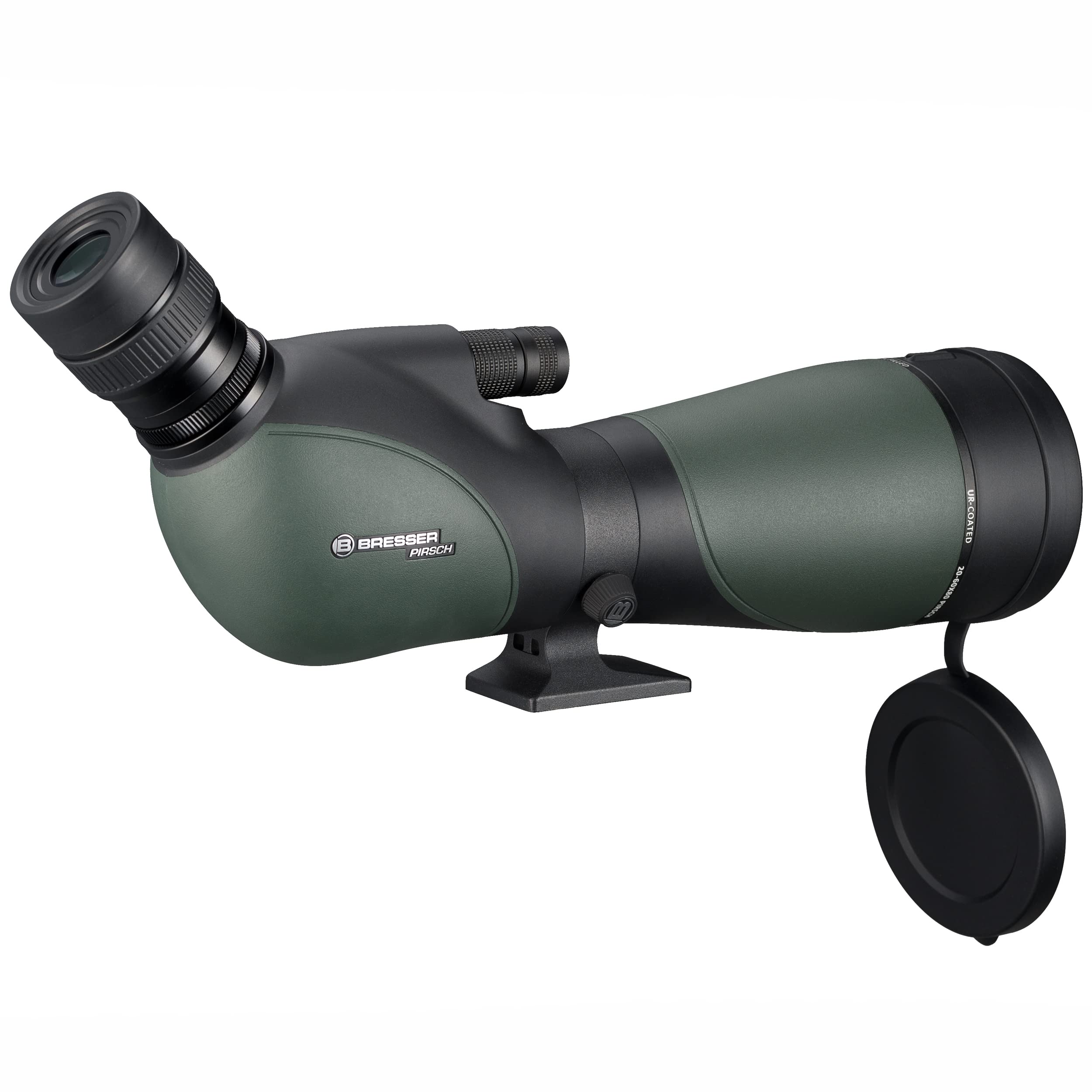 Bresser 4321503 Spotting Scope Pirsch 20-60 x 80 Gen II with Deluxe 10:1 Focus Phase Coating, Waterproof and Nitrogen Filled