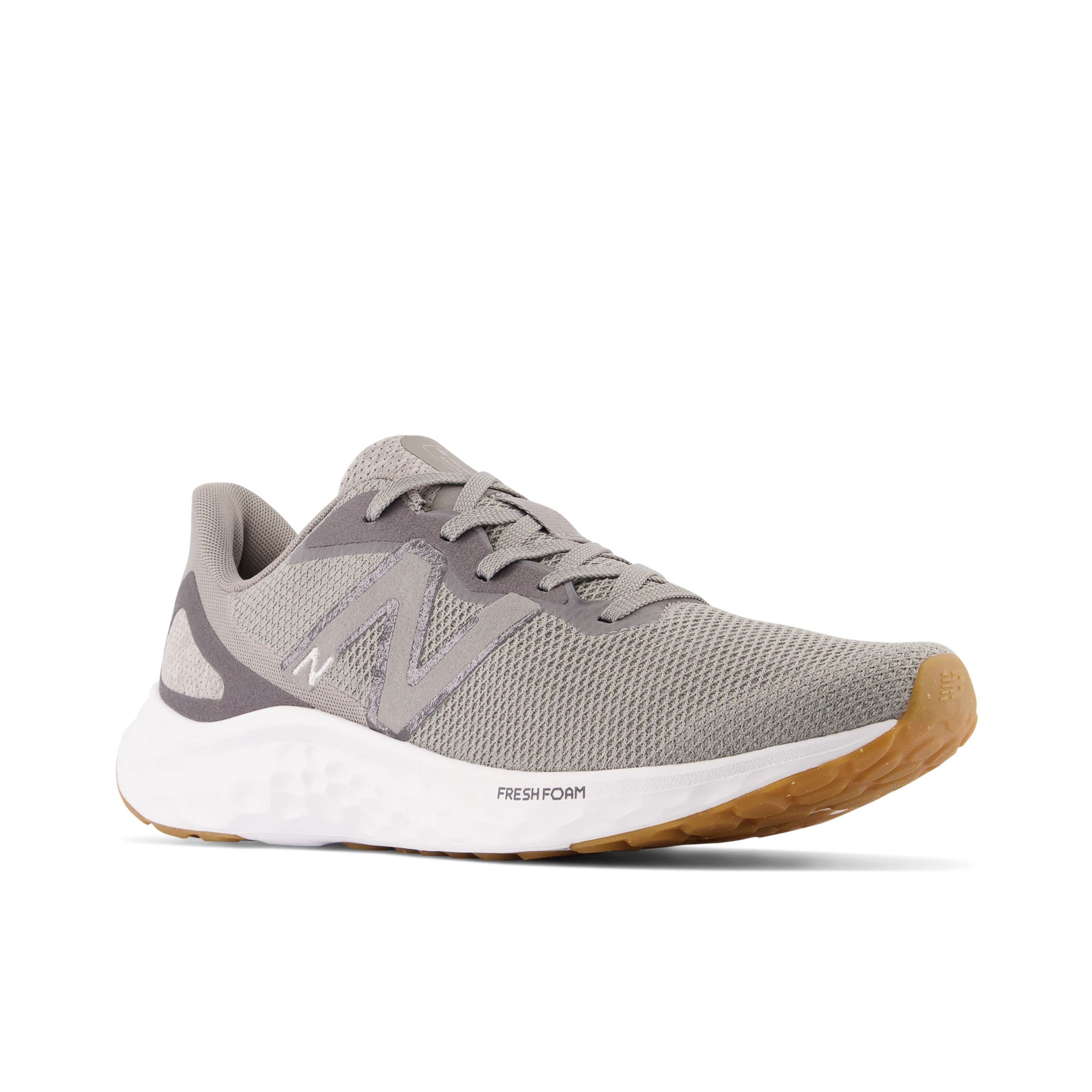 New Balance Men's Fresh Foam Arishi V4 Running Shoe, Marblehead/Castlerock/Silver Metallic, 7 X-Wide