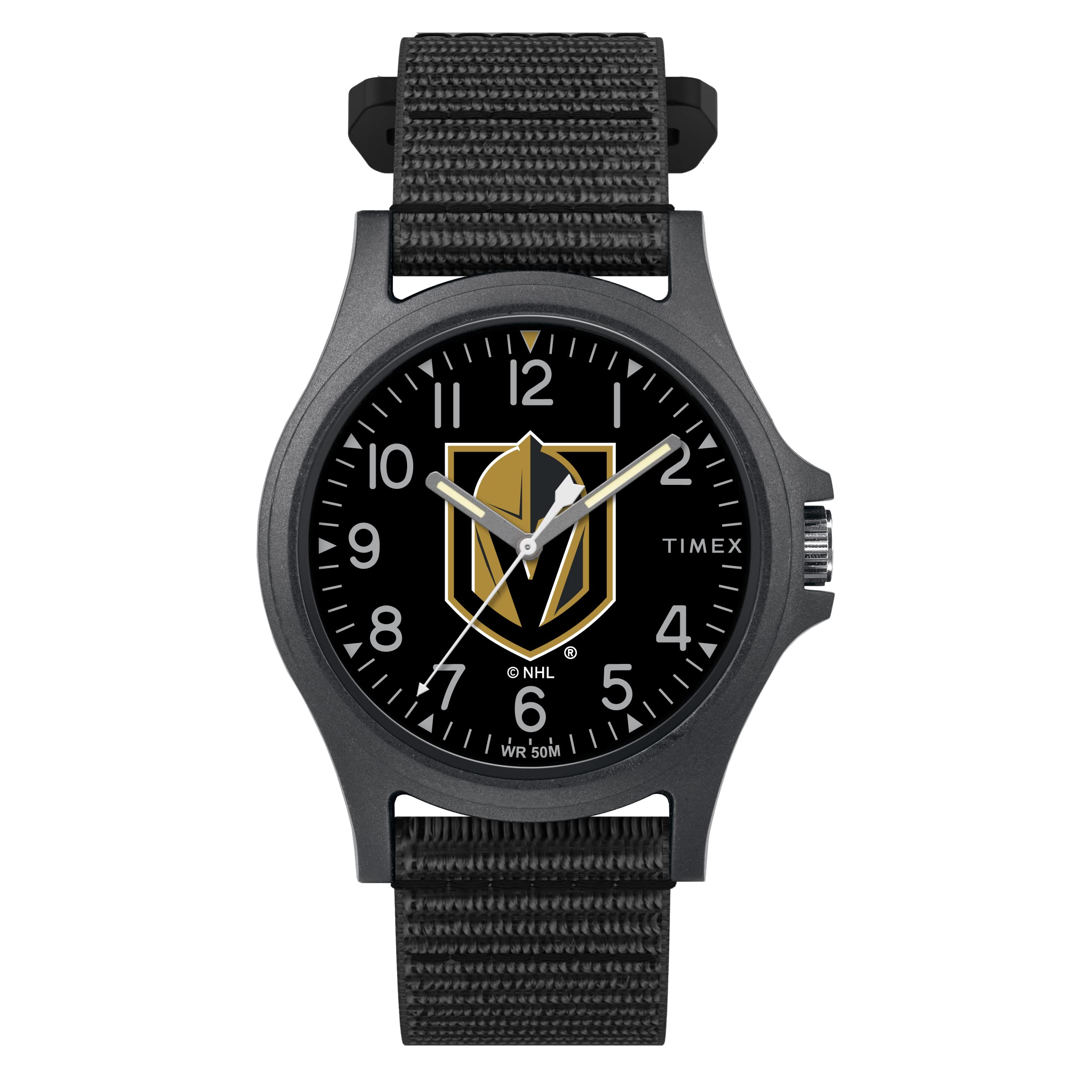 Timex Men's NHL Pride 40mm Watch – Vegas Golden Knights with Black FastWrap Strap