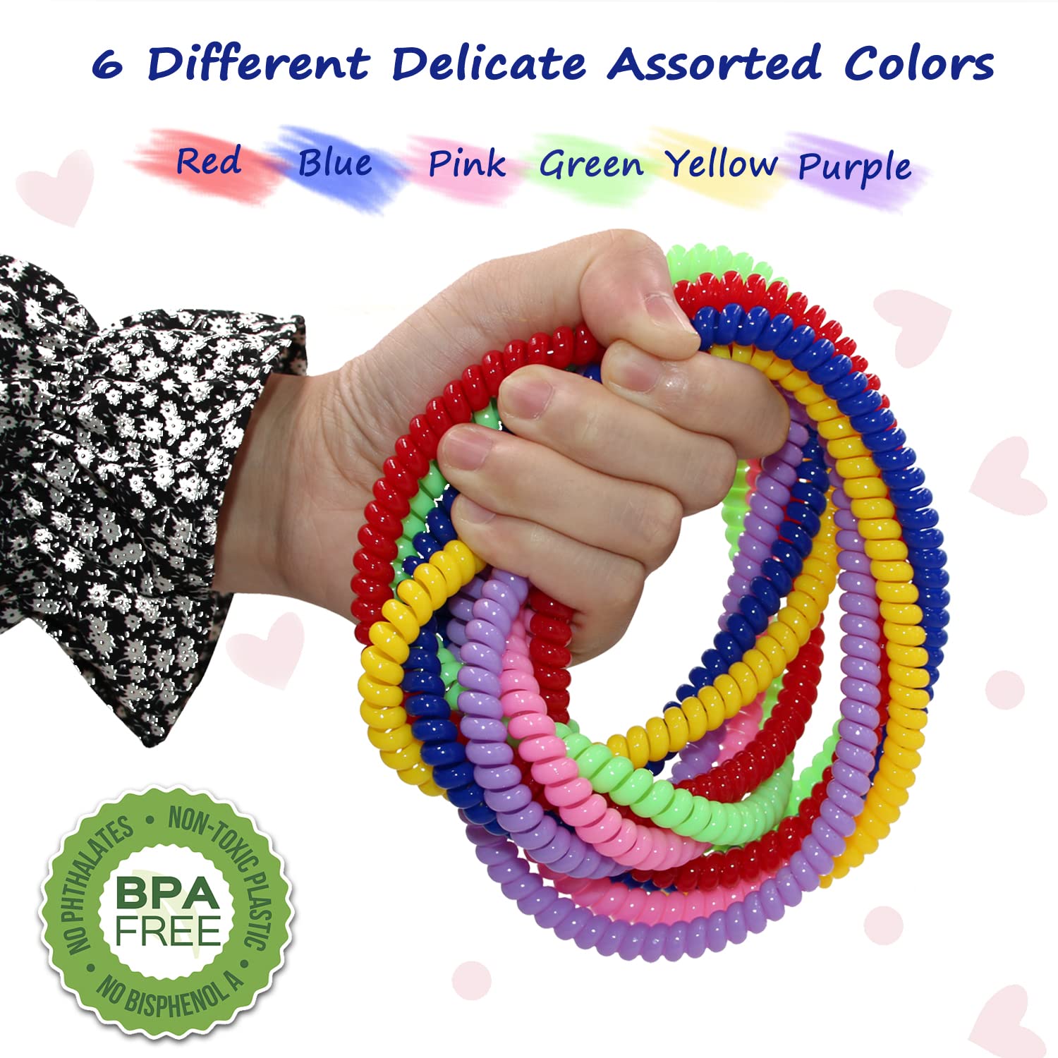 Sensory Chew Necklace for Boys and Girls, 6 Pack Stretch Chewing Necklaces for Kids with Autism ADHD SPD, Oral Motor Aids Baby Chew Toys Reduce Fidgeting for Kids Chewer (6)