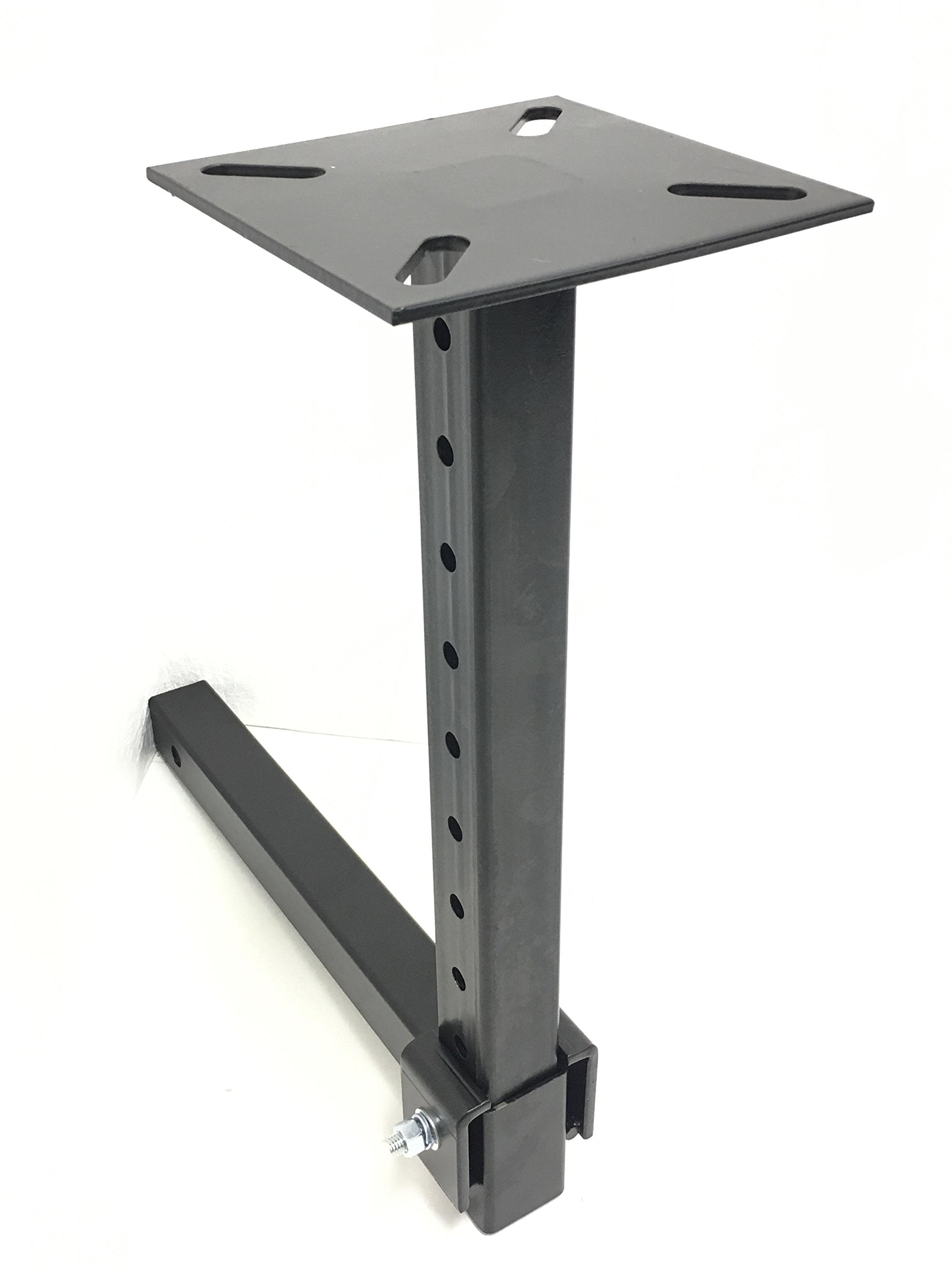 MaxxHaul 80356 Hitch Mount Vise Plate Holder With Adjustable Height - Fits 2 inch x 2 inch Receiver With Standard Mounting Vise Plate