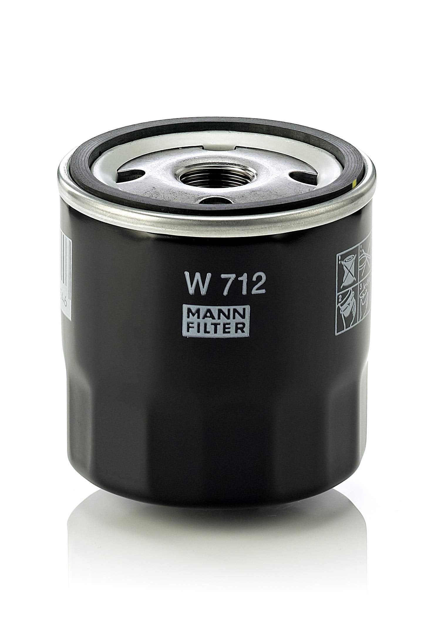 Mann Filter W 712 Spin-on Oil Filter