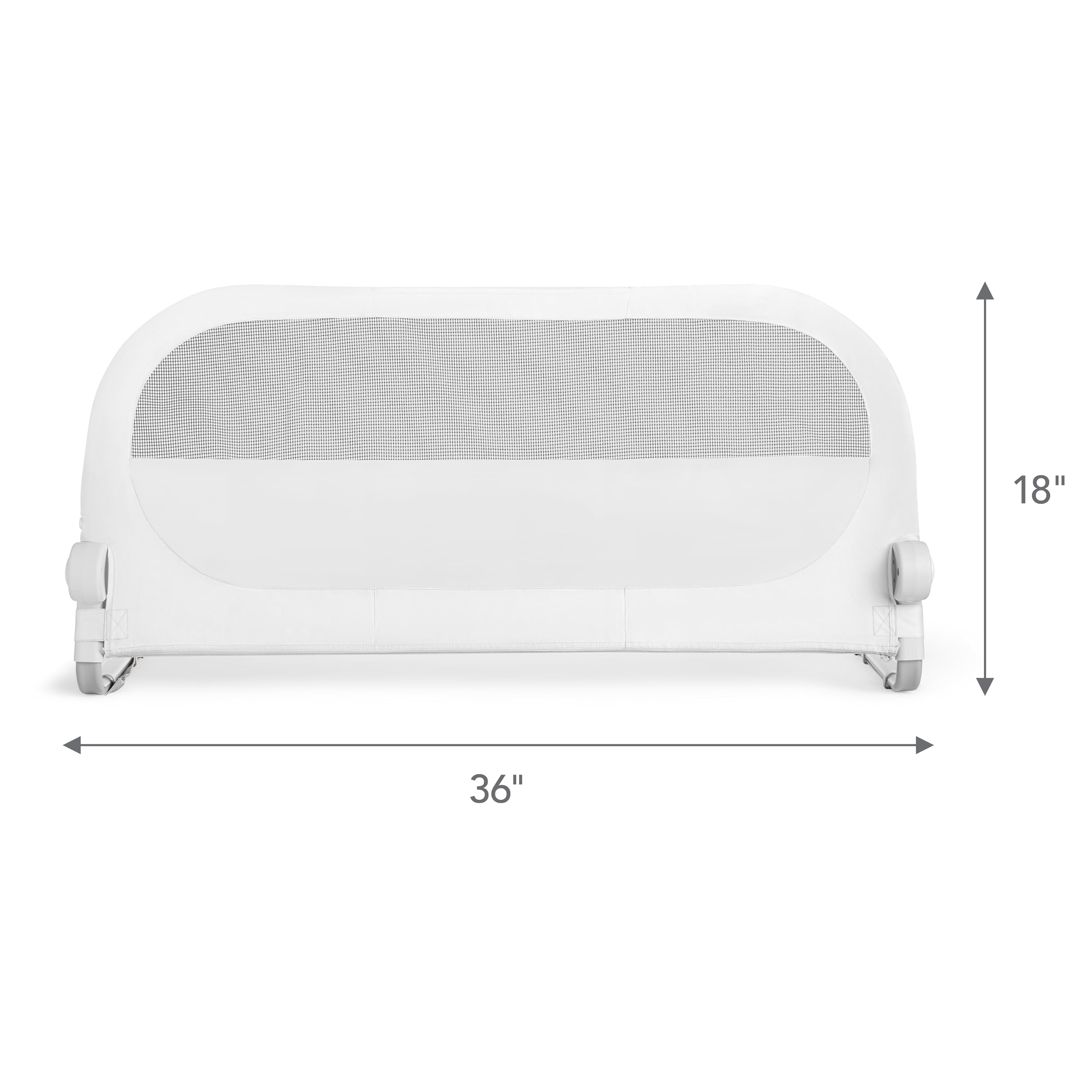 Munchkin® Sleep™ Toddler Bed Rail, Fits Twin, Full and Queen Size Mattresses, Grey