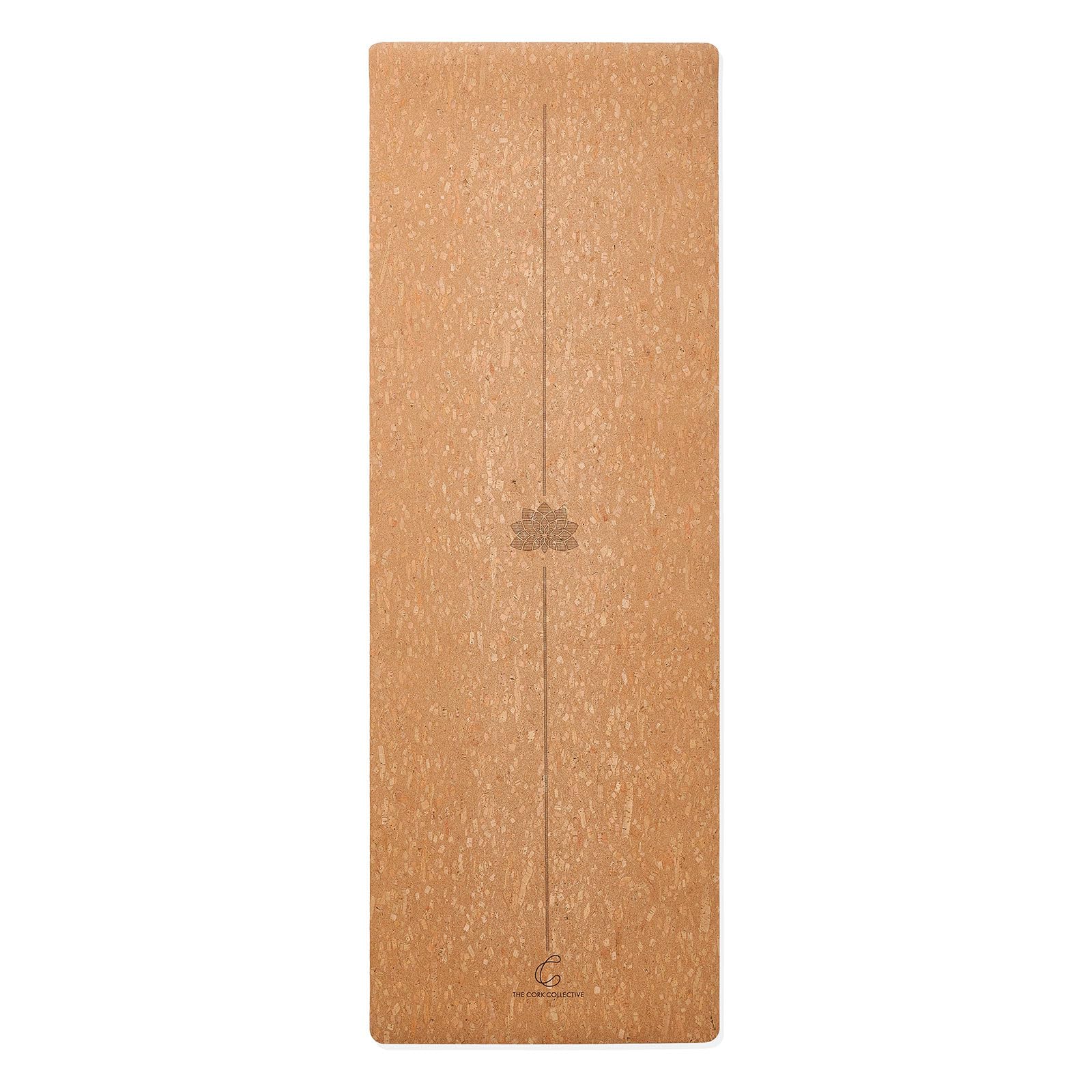 CorkTec Non Toxic Non Slip Thick Cork Yoga Mat with Eco-Friendly Organic/Vegan Cork, Great Men/Women/Kid Yoga Mat, Chemical Free 4MM 72”x24” The Cork Collective (Arizona Cork + Natural Rubber)