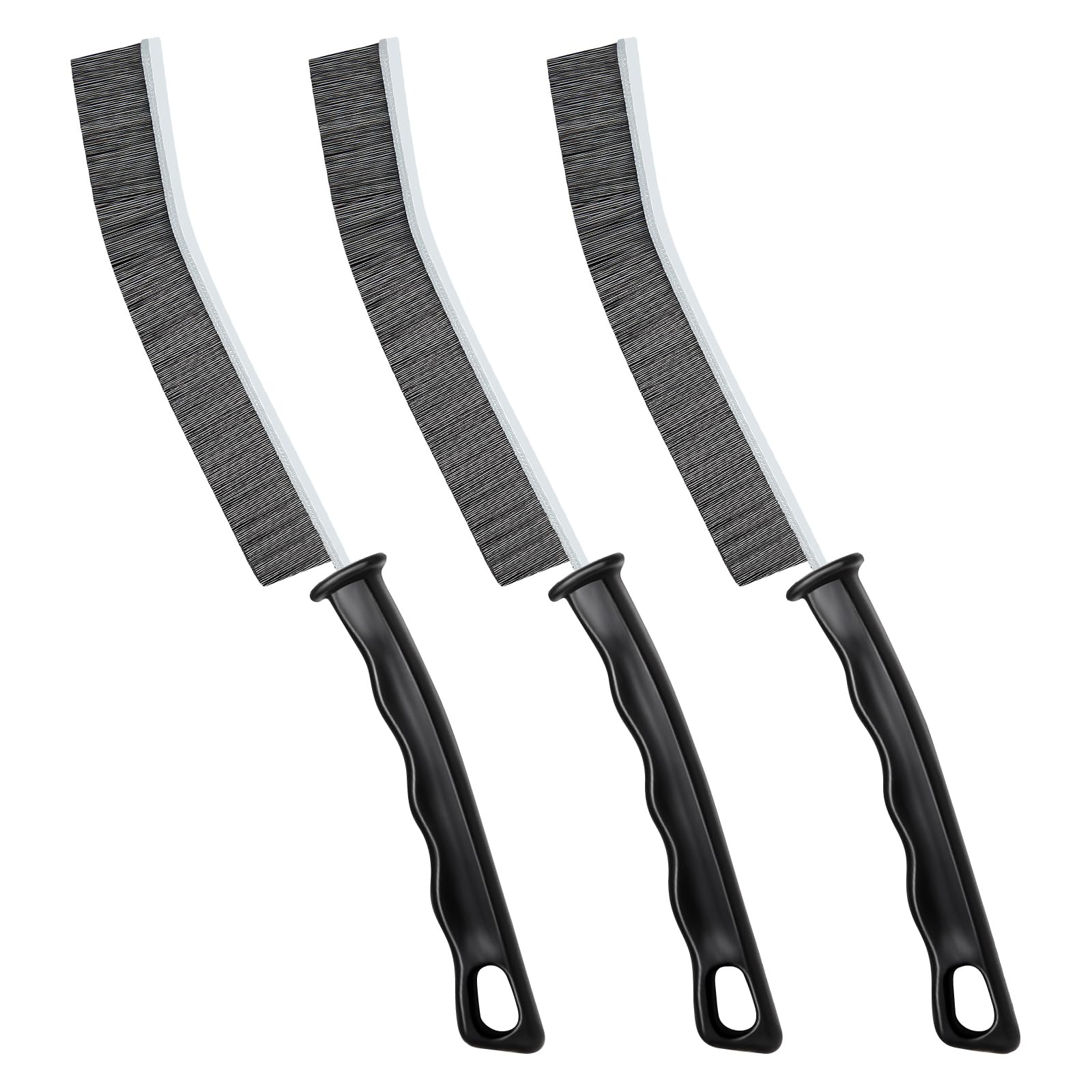 Crevice Cleaning Brush，Hard-Bristled Crevice Cleaning Brush，2024 New Multifunctional Gap Cleaning Brush Tool，Dead Corners Brushes for Bathroom Kitchen Tiles Window Door Slots，3pcs