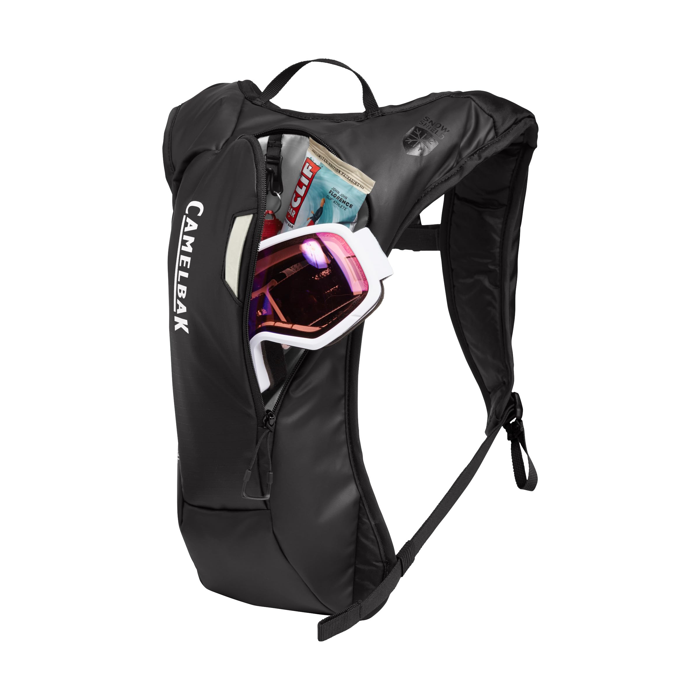 CamelBak Zoid Snow Hydration Pack 70oz, Black/White