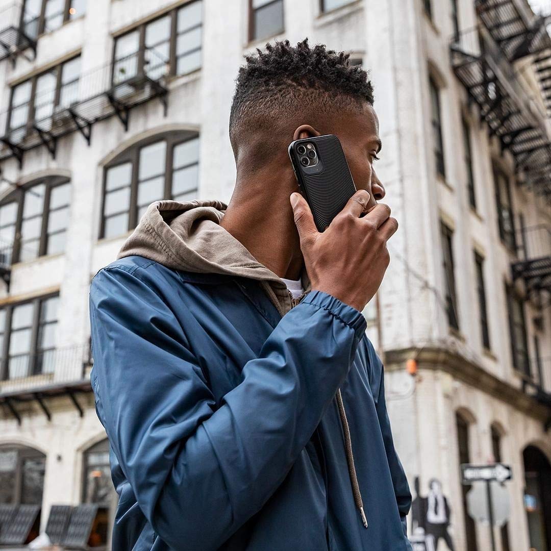 gear4 ZAGG Battersea Hardback Case with Advanced Impact Protection [ Protected by D3O ] with Reinforced Back Protection, Slim Design - Made for Samsung Note 20 Ultra - Black