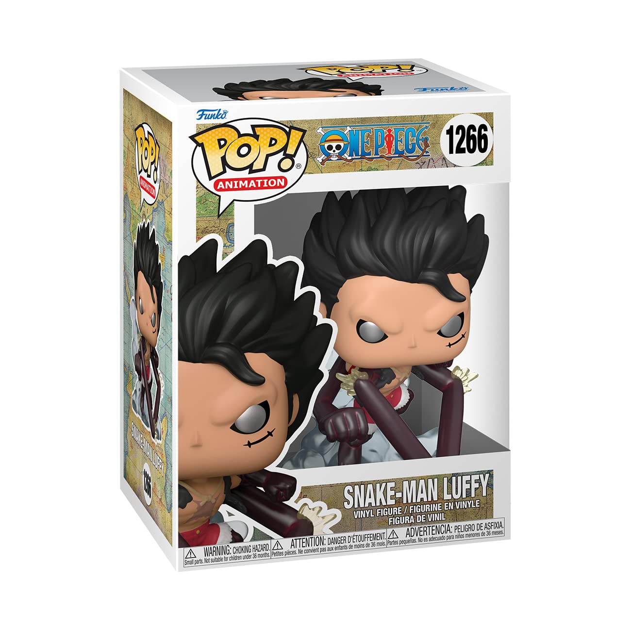 Funko POP! Animation: One Piece - Snake-Man Monkey D. Luffy - Collectable Vinyl Figure - Gift Idea - Official Merchandise - for Kids & Adults - Anime Fans - Model Figure for Collectors and Display