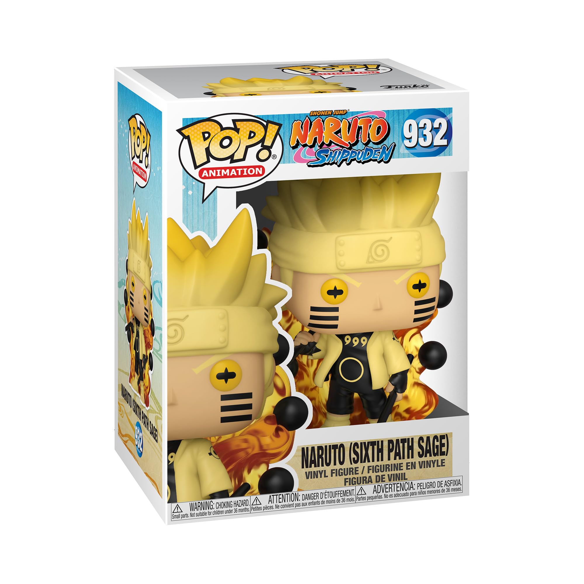 Funko POP! Animation Naruto Uzumaki Six Path Sage - Collectible Vinyl Figure - Gift Idea - Official Merchandise - for Kids & Adults - Anime Fans - Model Figure for Collectors and Display